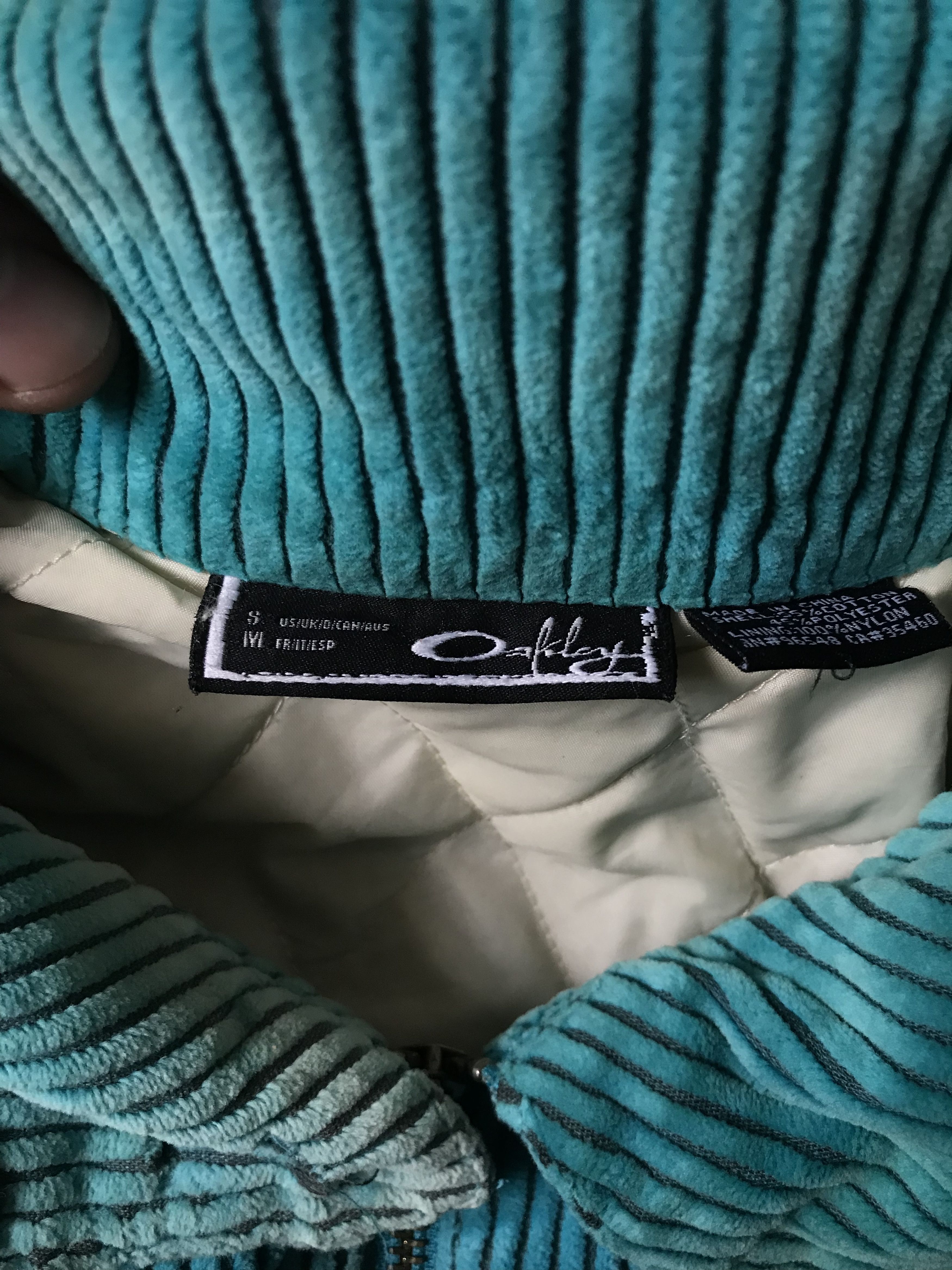 Oakley Oakley y2k Velour Jacket Size US S / EU 44-46 / 1 - 4 Thumbnail