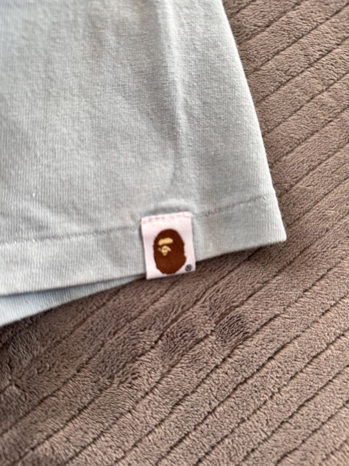 Bape Bape T-shirt Light Blue Bathing Ape Head Size Small Size US S / EU 44-46 / 1 - 5 Thumbnail