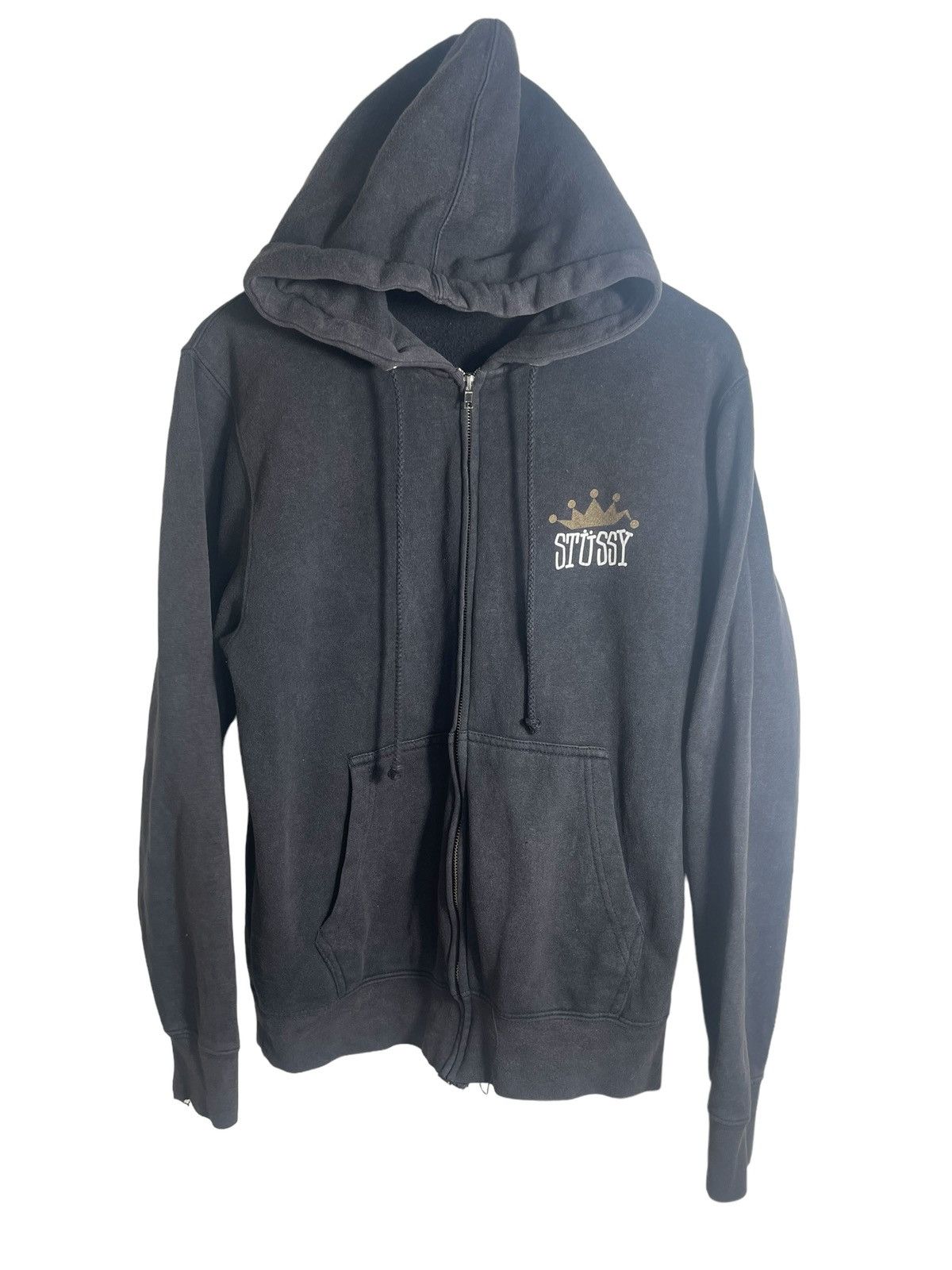 Stussy × Vintage Vintage Stussy N'4 Ny.L.T.La zipper hoodies Size US M / EU 48-50 / 2 - 2 Thumbnail