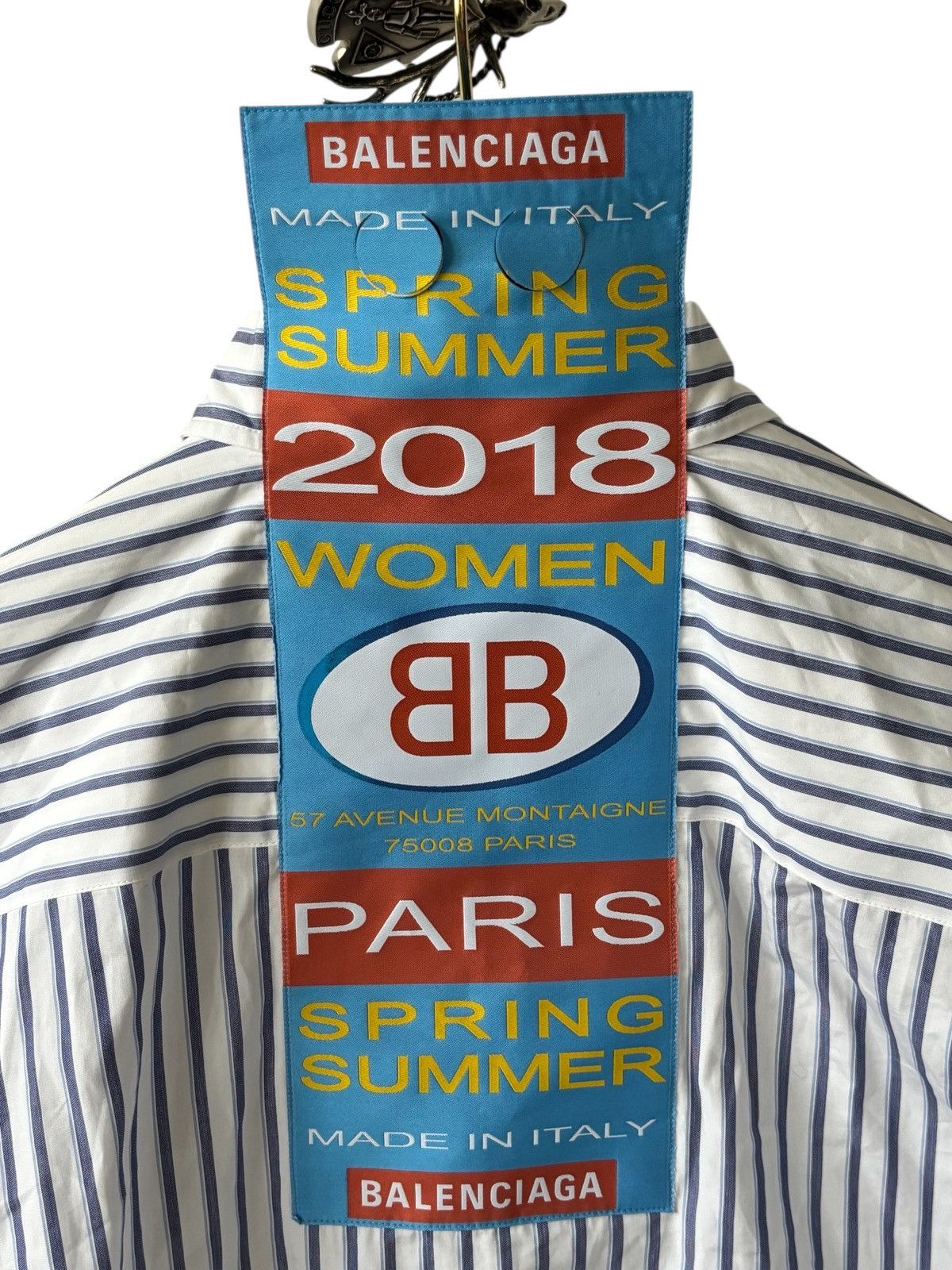 Balenciaga Balenciaga 2018 Oversized Shirt Size XS / US 0-2 / IT 36-38 - 4 Thumbnail
