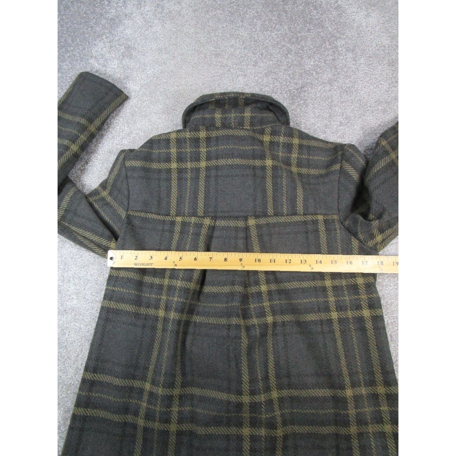 Banana Republic VINTAGE Banana Republic Coat Womens Small Gray Brown Size S / US 4 / IT 40 - 5 Thumbnail