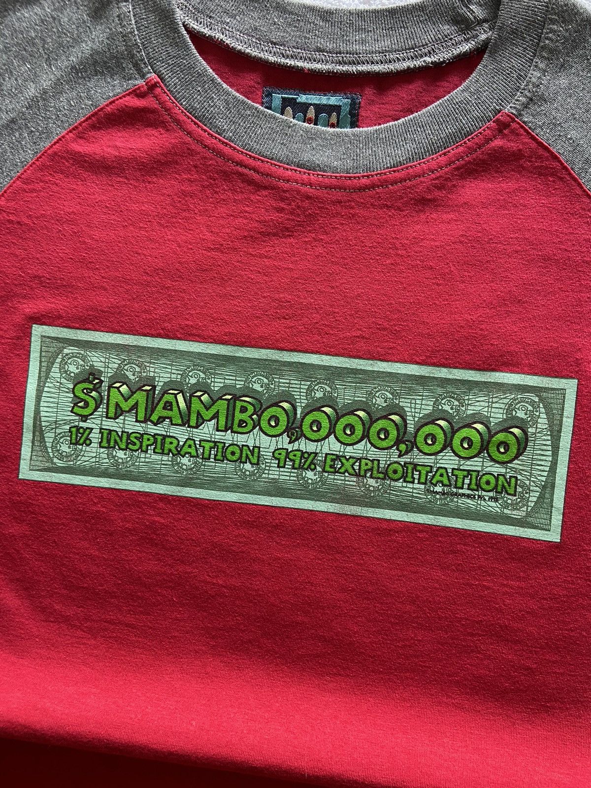 Mambo × Vintage Mambo S/S Raglan T-Shirt ( Made In Australia )( 1995 ) Size US L / EU 52-54 / 3 - 11 Thumbnail