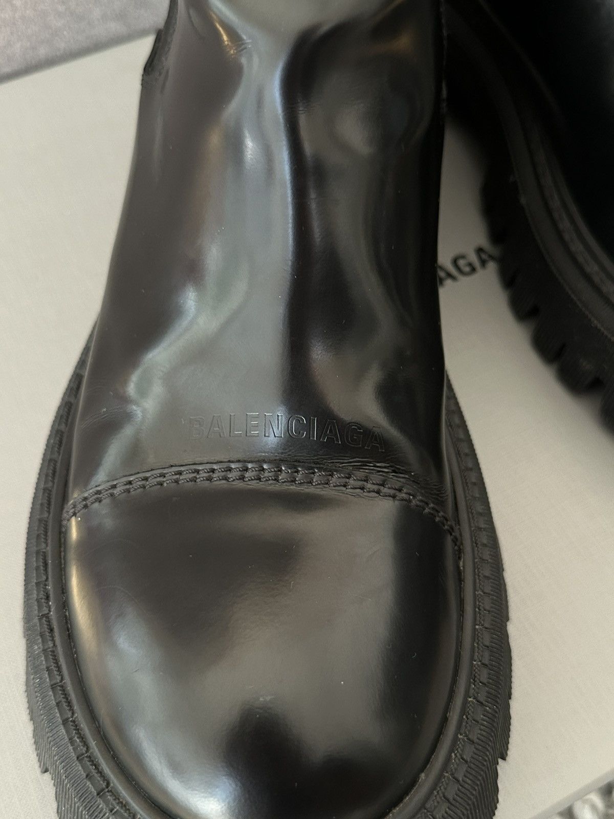 Balenciaga Balenciaga Tractor Chelsea Boots Size US 10.5 / EU 43-44 - 6 Thumbnail