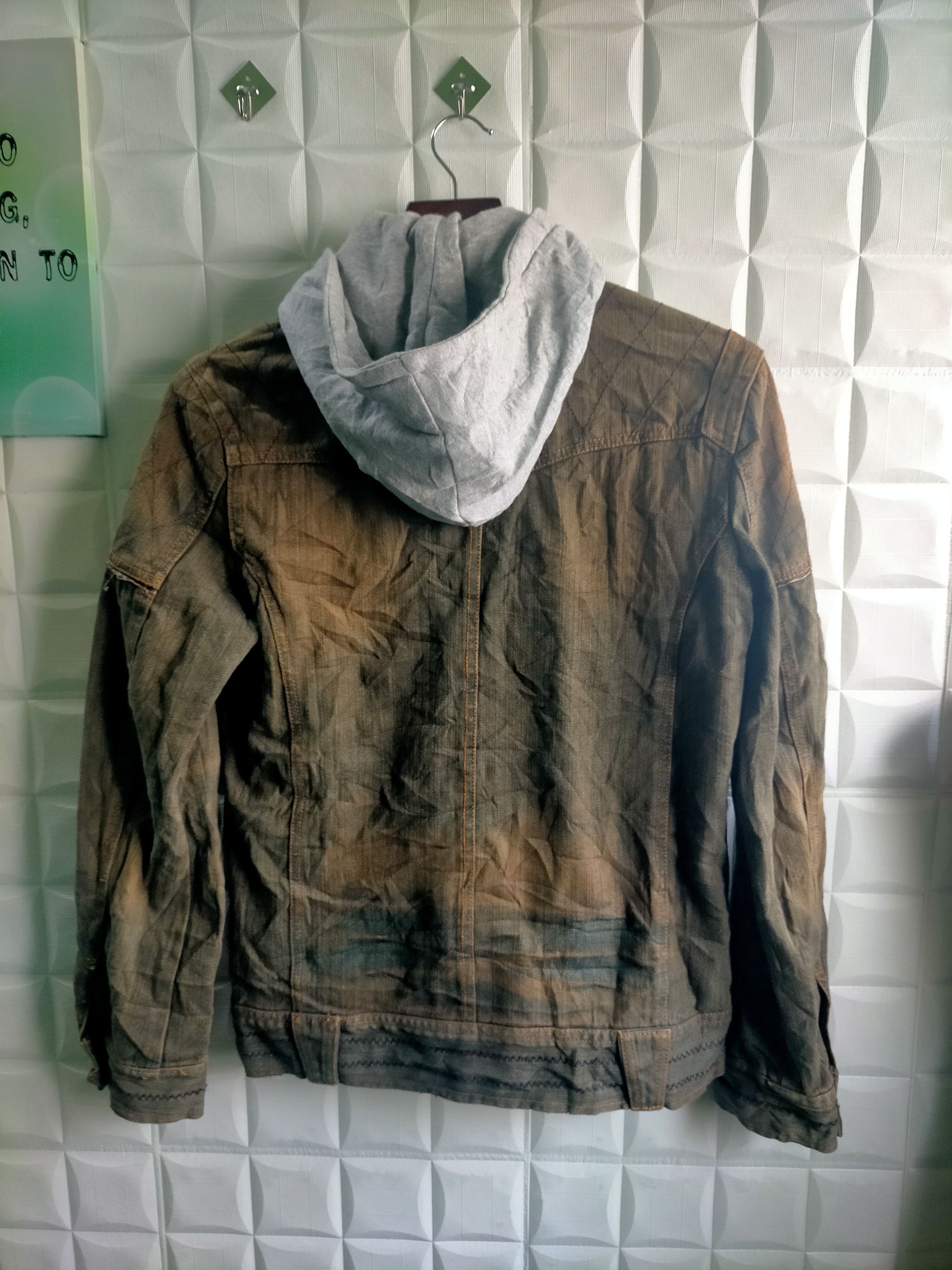 In The Attic Vintage In The Attic Fur Denim Jacket 90s Size US M / EU 48-50 / 2 - 9 Thumbnail