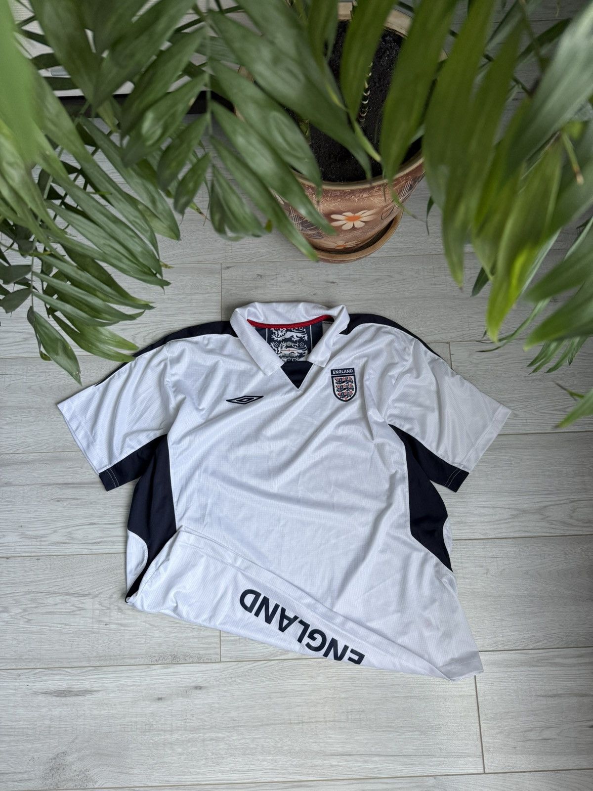 Umbro × Vintage Vintage England Soccer jersey Umbro shirt Size US XXL / EU 58 / 5 - 1 Thumbnail