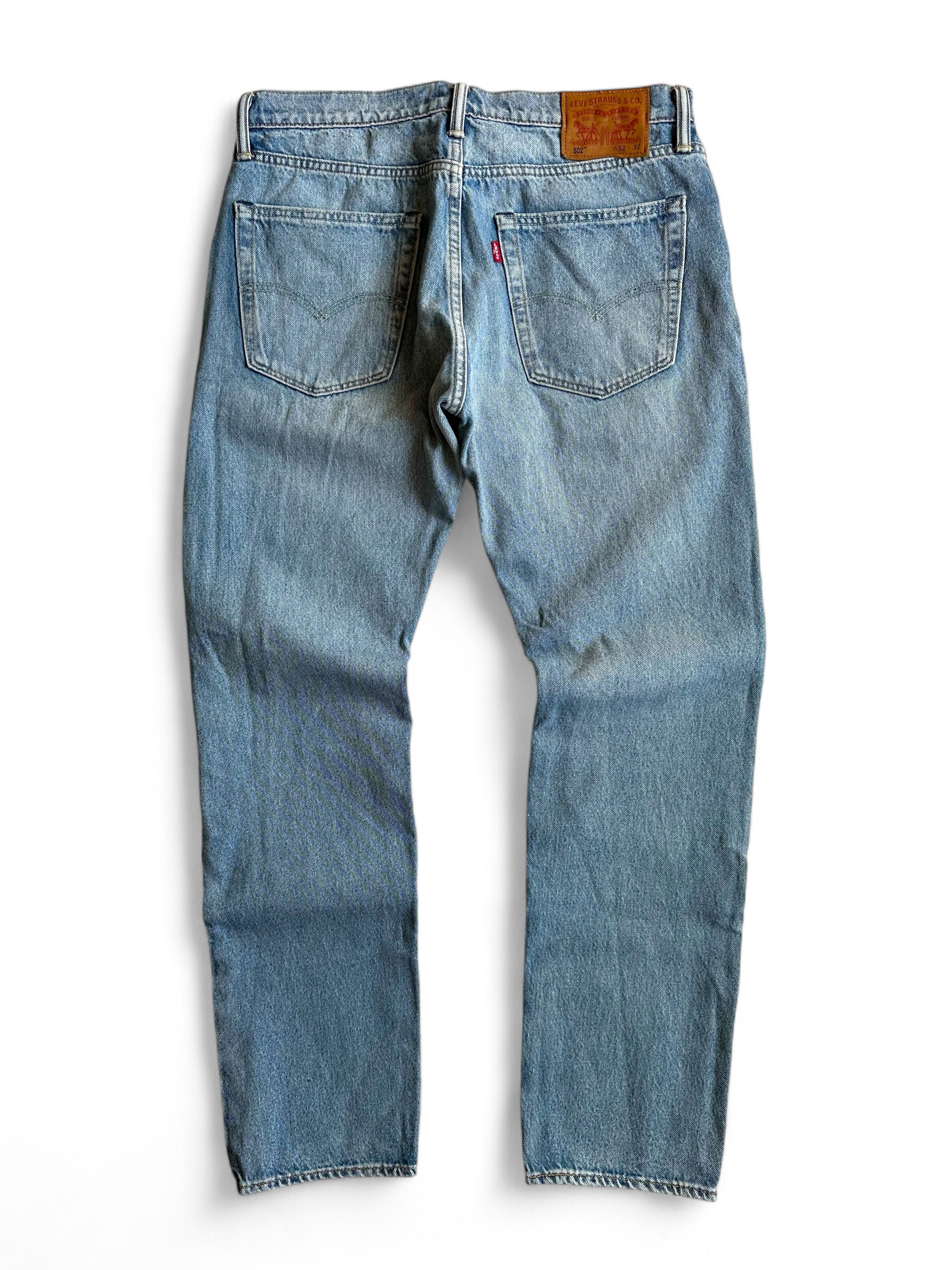 Levi's Levi's 502 Blue Denim Jeans Size US 32 / EU 48 - 2 Thumbnail