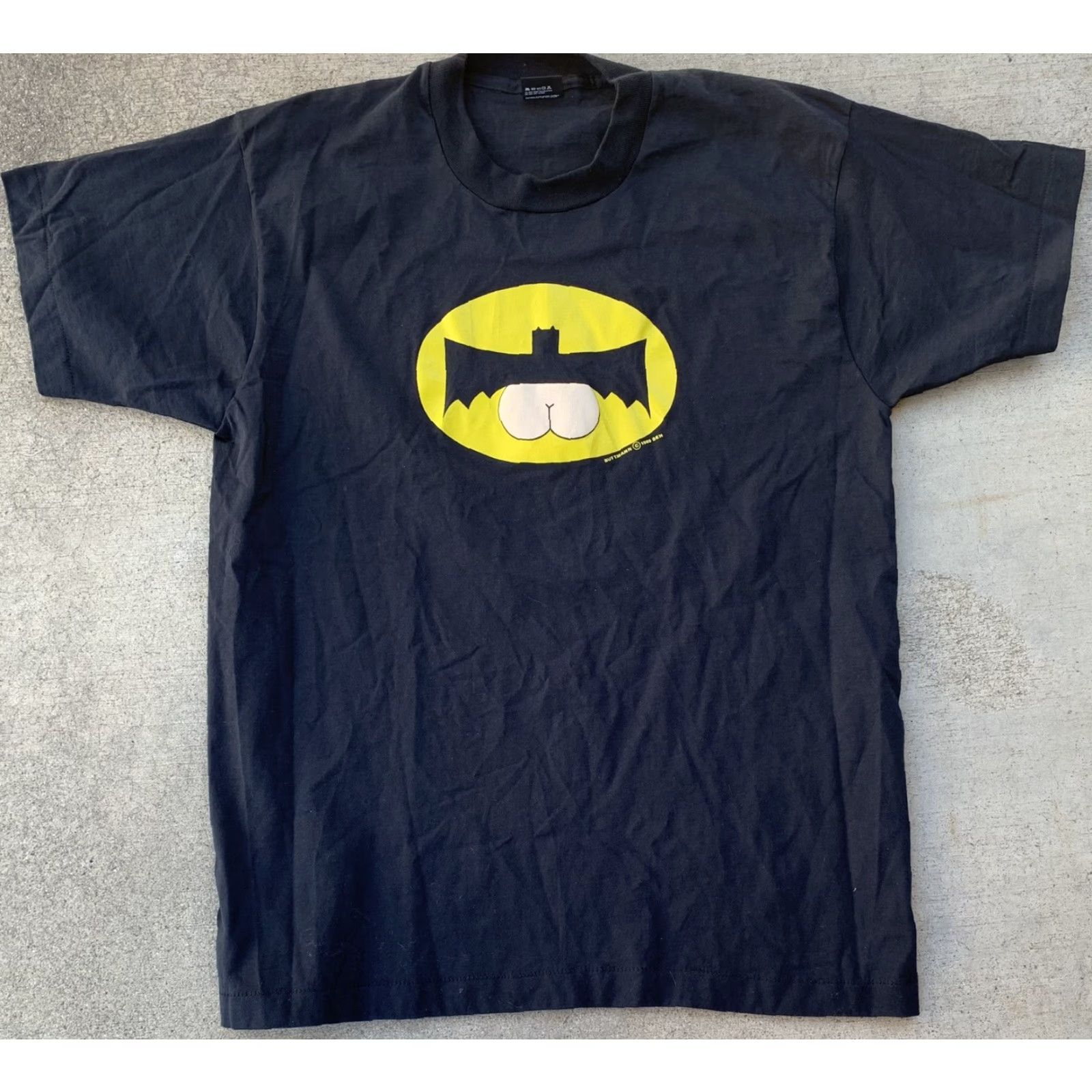 Vintage VINTAGE Buttmann t shirt XL adult humor parody tee Size US XL / EU 56 / 4 - 5 Thumbnail