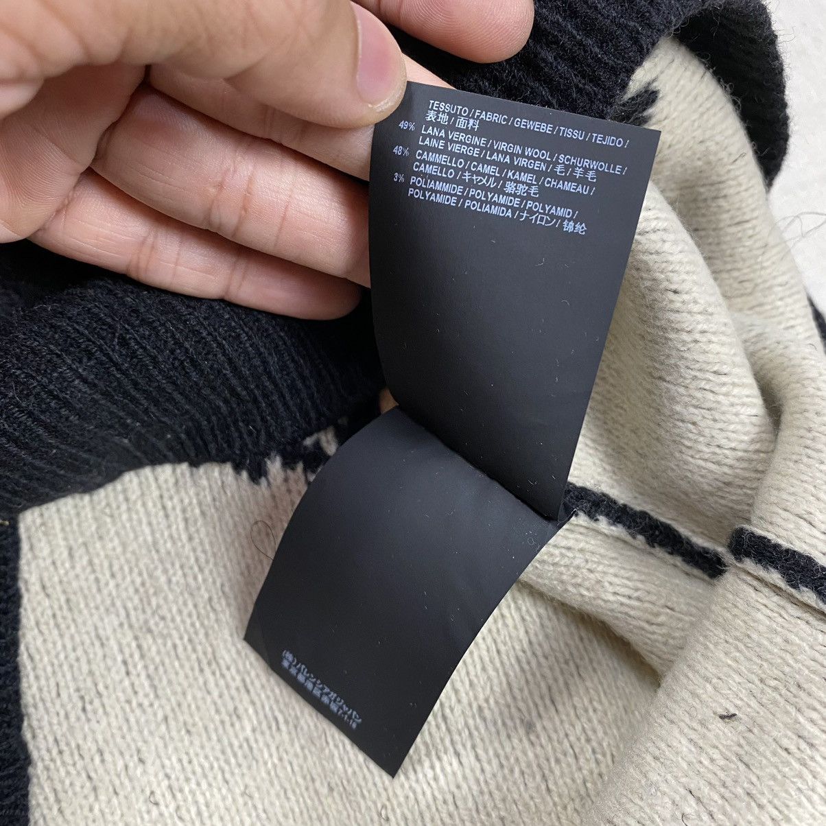 Balenciaga Balenciaga Halfzip Intarsia Logo Oversized Knitwear Size US S / EU 44-46 / 1 - 10 Thumbnail