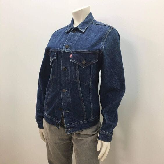 Levi's Levi's Deadstock 2 Pocket Red Tab Mid-Wash Made In Canada Vintage Denim Trucker Jacket Size S Size US S / EU 44-46 / 1 - 5 Thumbnail