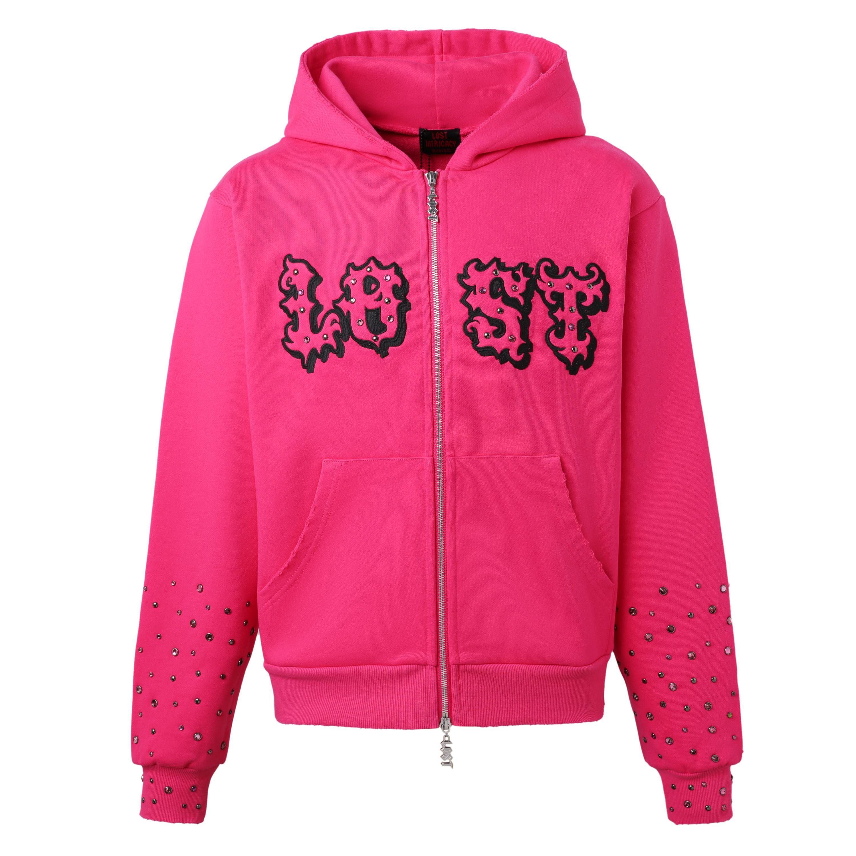 LOST INTRICACY Lost Intricacy 'Patch' Hot Pink Full Zip Hoodie Size US M / EU 48-50 / 2 - 1 Preview