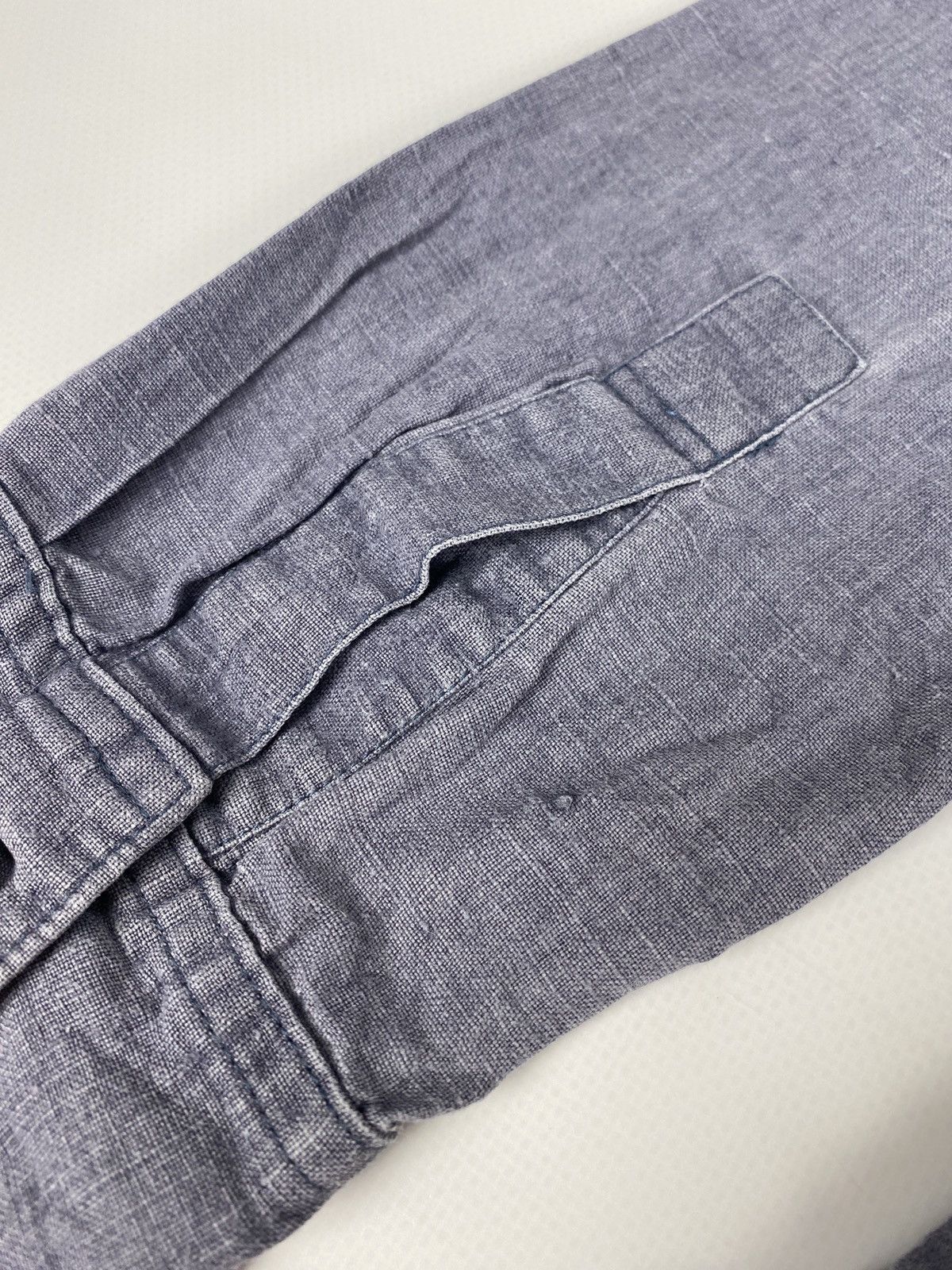 Y’s Yohji Yamamoto Avant Garde Linen Shirt Button Up Japanes