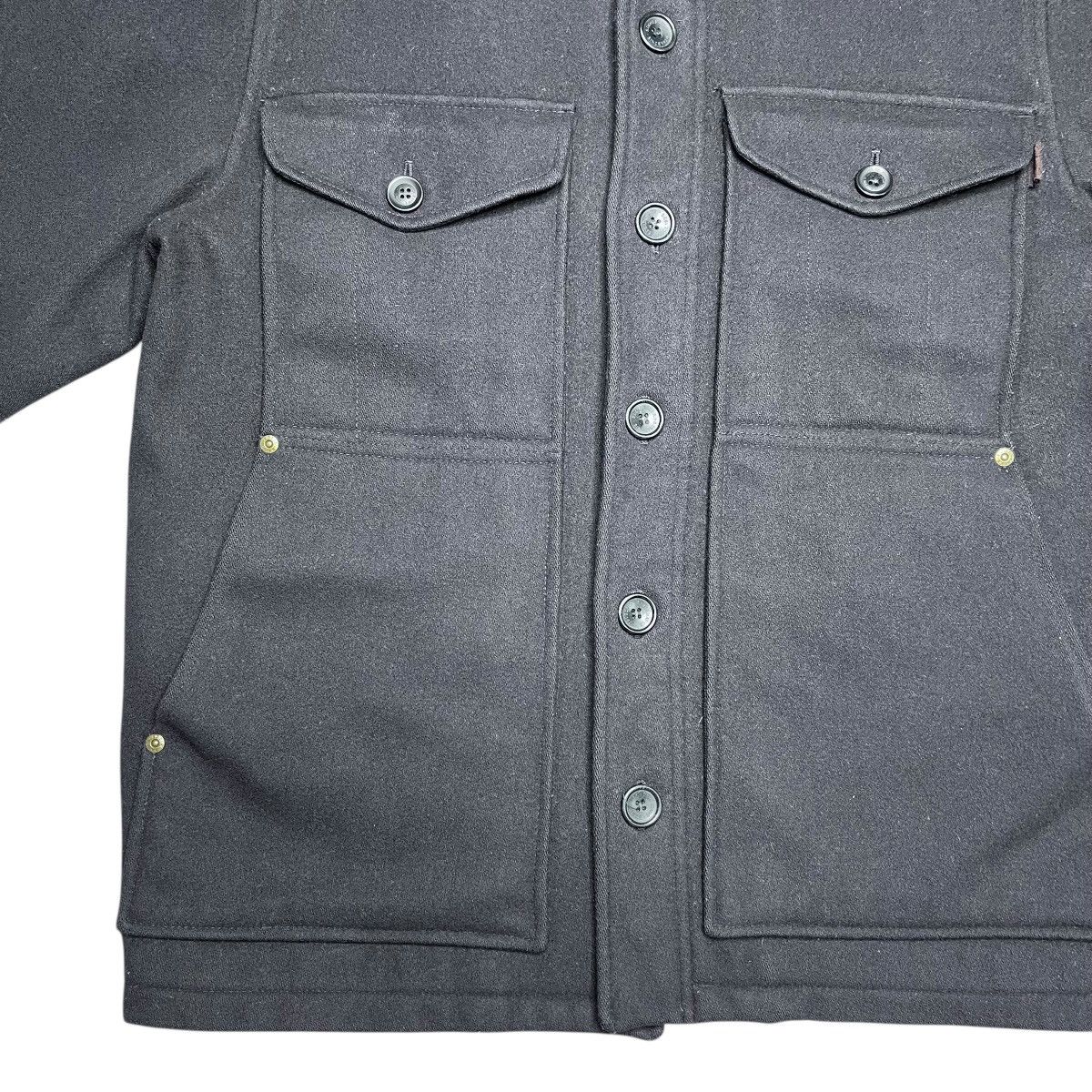 Eddie Bauer Eddie Bauer Wool Navy Blue Mackinaw Button Closure Jacket Size US S / EU 44-46 / 1 - 10 Thumbnail