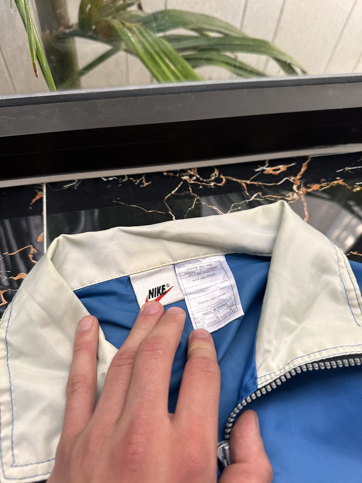 Nike × Vintage NIKE VINTAGE CENTER LOGO STREETWEAR LIGHT JACKET Size US M / EU 48-50 / 2 - 5 Thumbnail