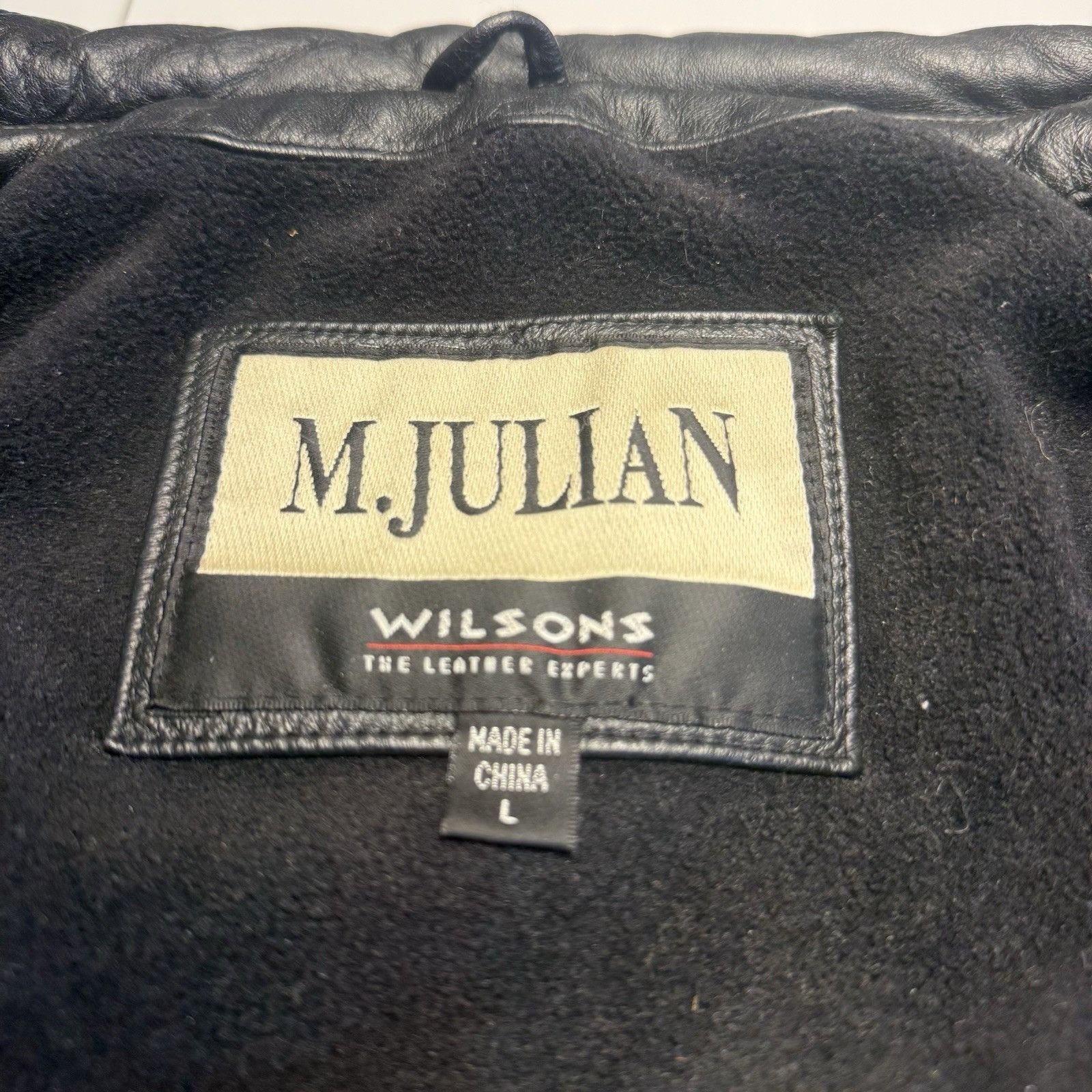 Wilsons Leather Vintage Wilsons Leather M Julian Leather Puffer Vest Mens L Size US L / EU 52-54 / 3 - 6 Thumbnail