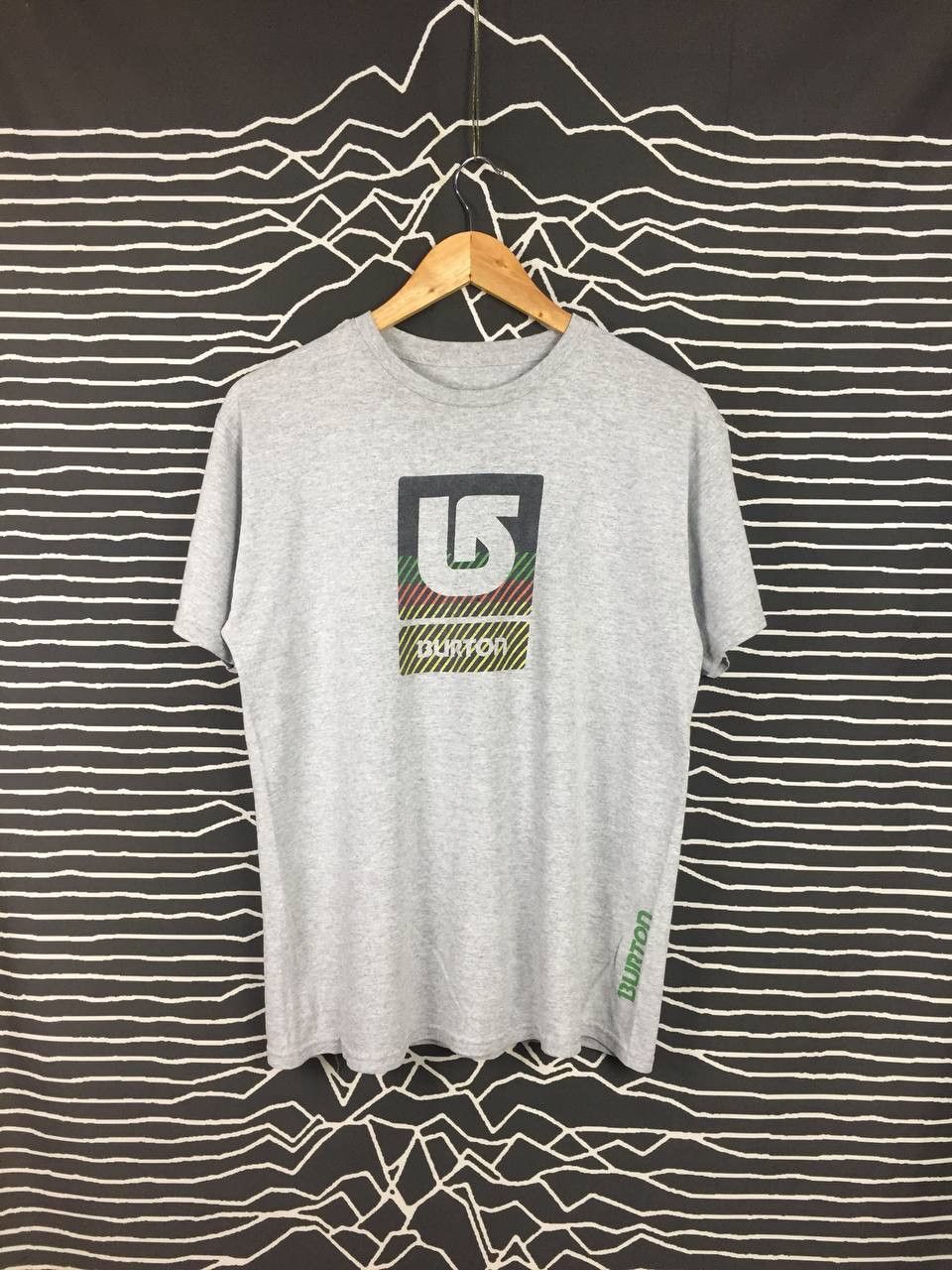 Burton × Vintage Burton Snowboards Center Logo Spell Out Tee Size US M / EU 48-50 / 2 - 1 Thumbnail