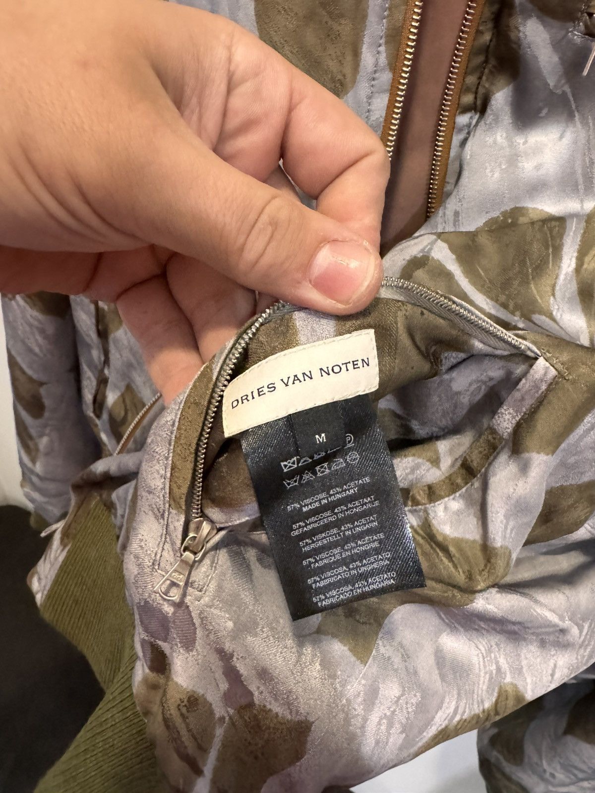 Dries Van Noten Dries Van Noten Reversible Bomber Jacket – Size M Size US M / EU 48-50 / 2 - 12 Thumbnail