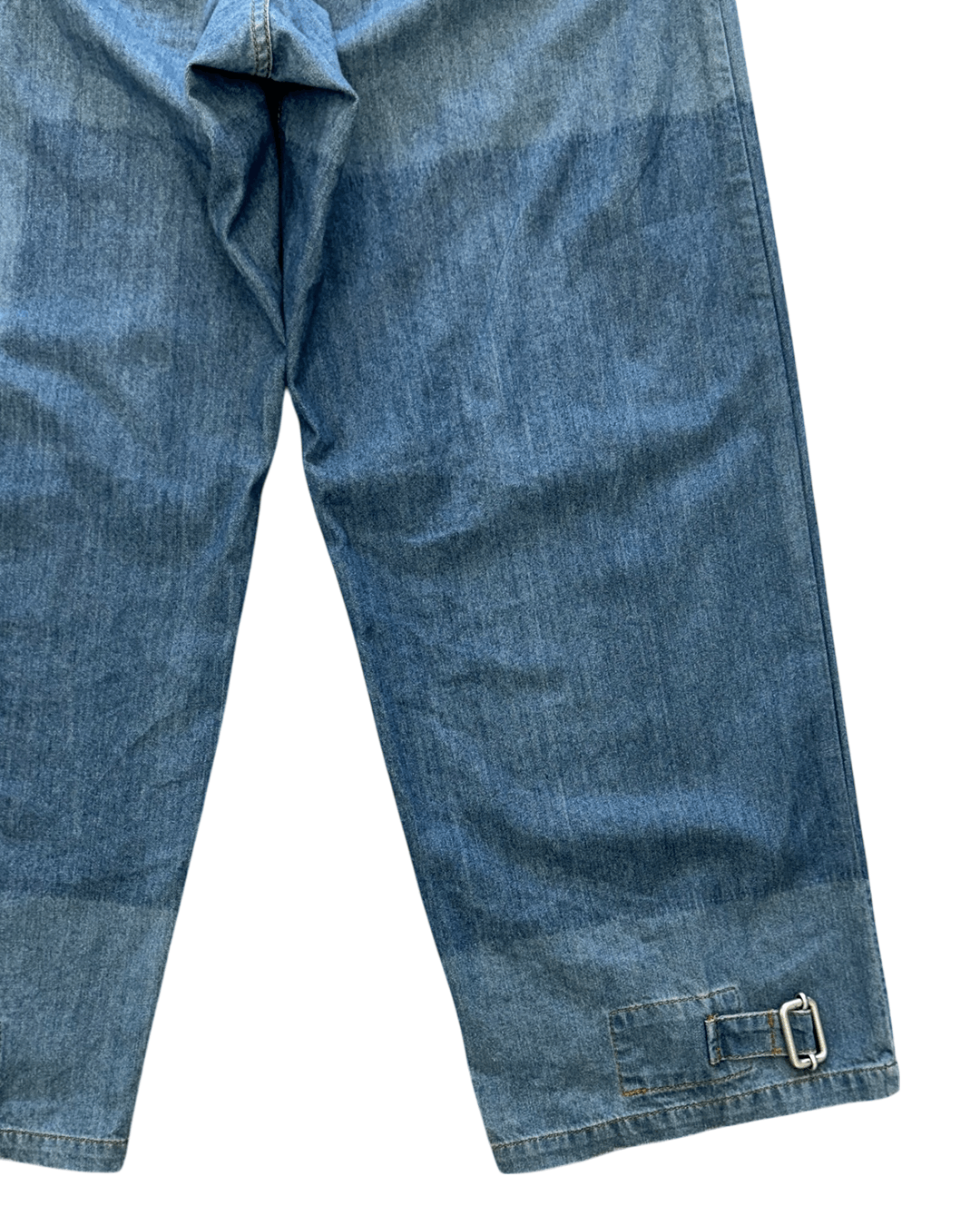 JW Anderson JW Anderson Belted Detail Mid Blue Denim Pants Size US 31 - 9 Thumbnail
