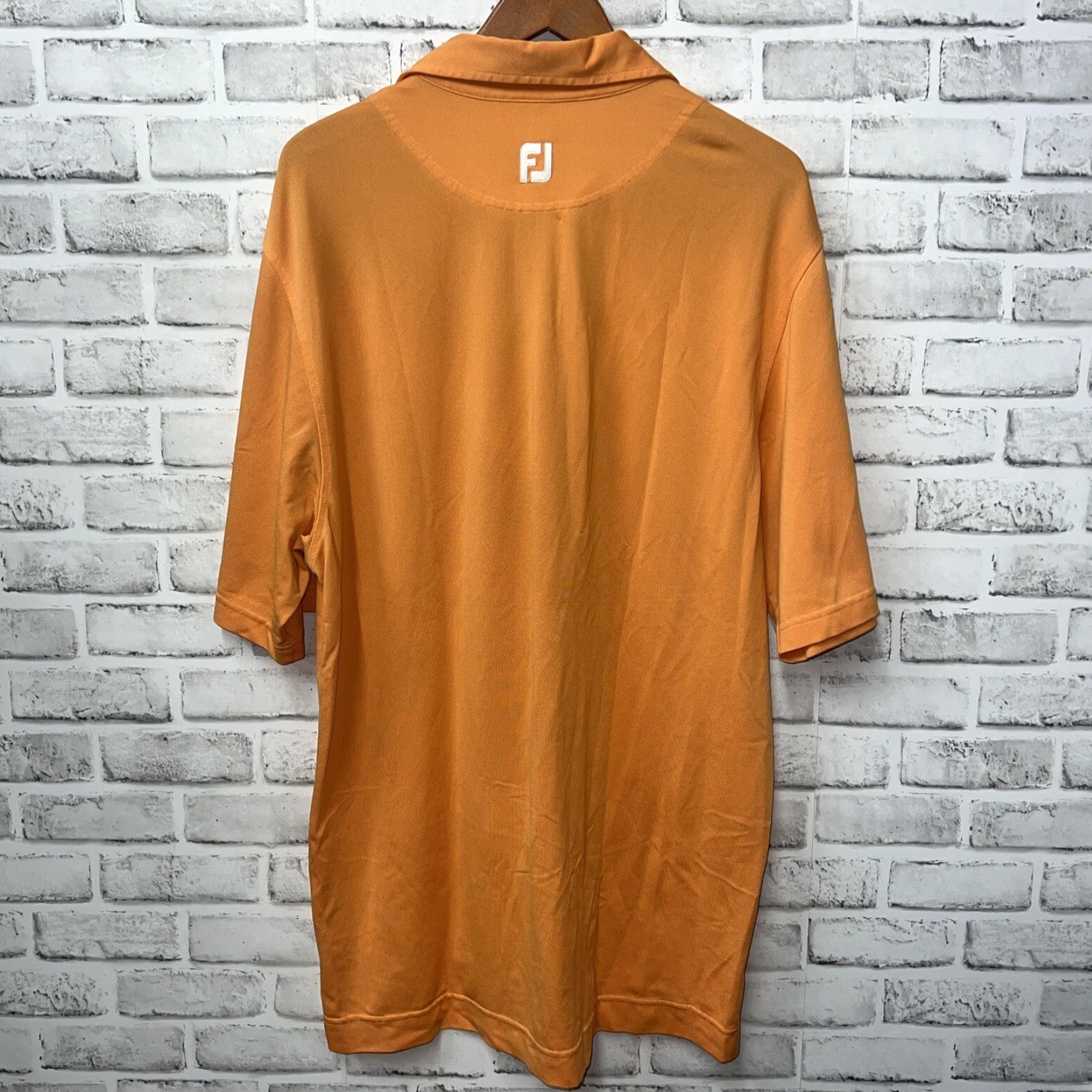 Footjoy Footjoy Polo Shirt Mens Size L Orange Size US L / EU 52-54 / 3 - 4 Thumbnail