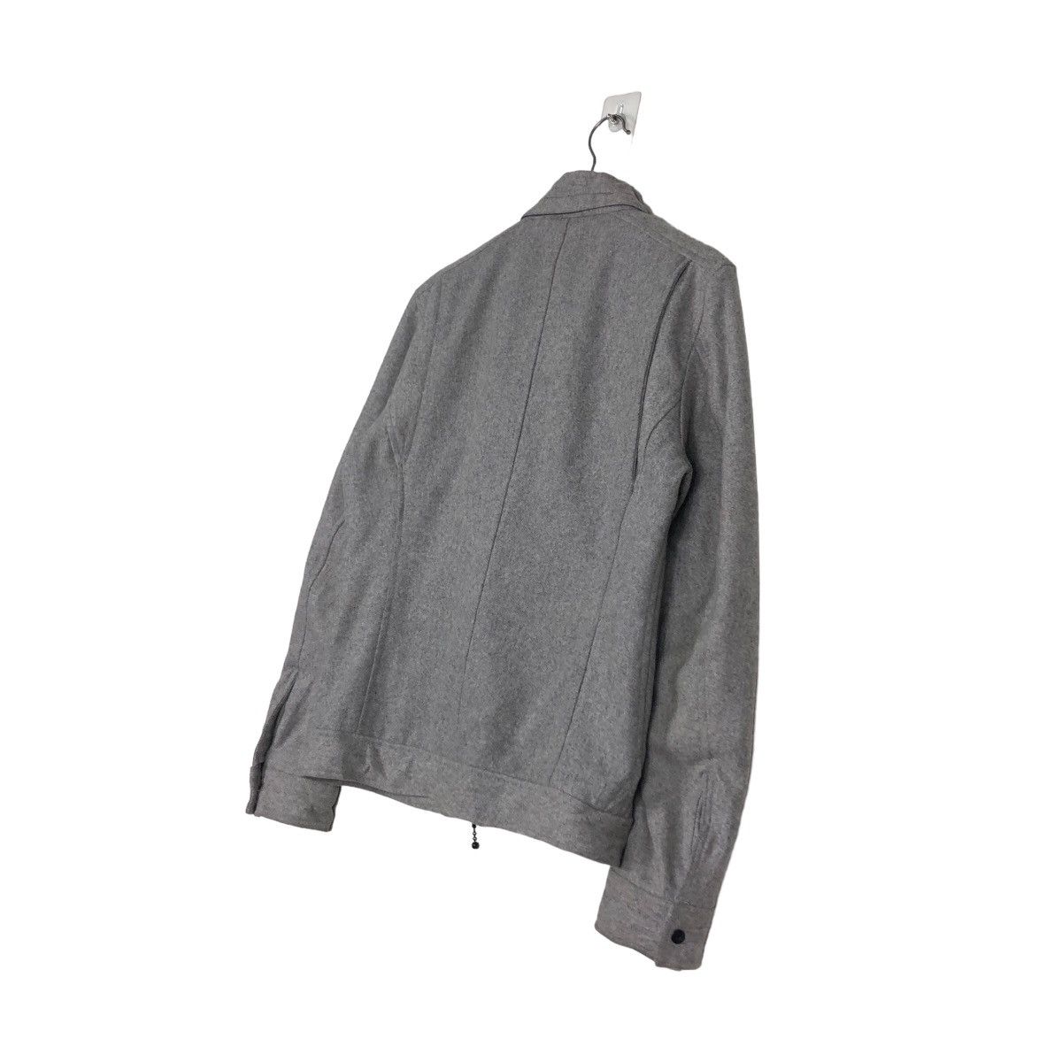 Japanese Brand 🔥Vintage Wool Biker Jacket Hideaways Nicole Issey Miyake Size US M / EU 48-50 / 2 - 10 Thumbnail