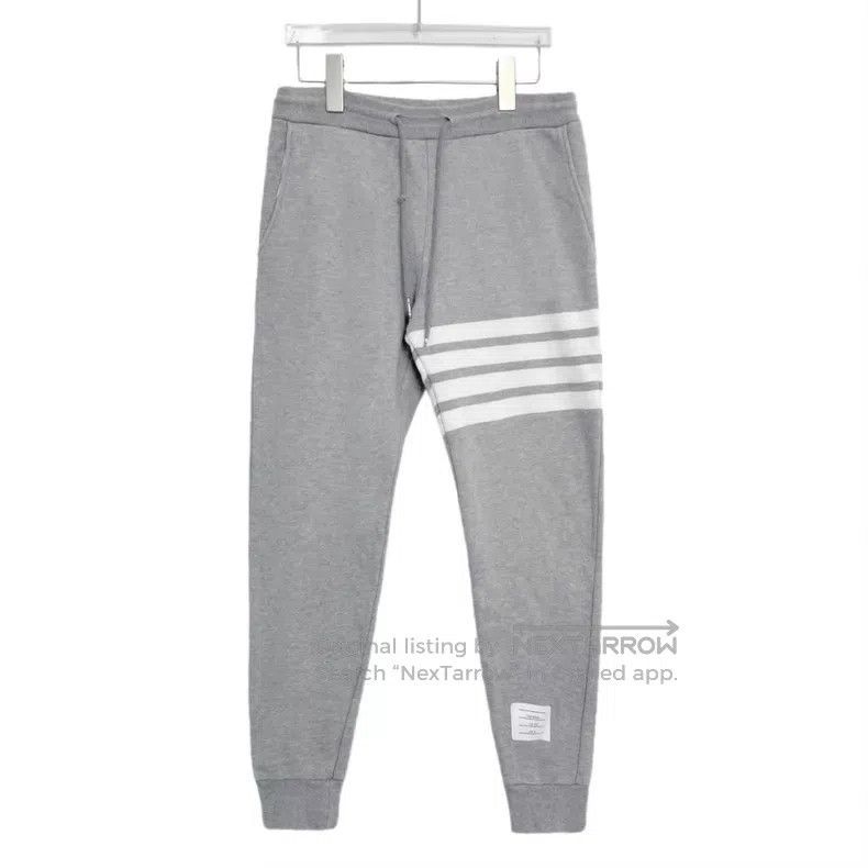 Thom Browne Thom Browne size 00 Cotton Casual Trousers Sweatpants Size US 30 / EU 46 - 1 Thumbnail