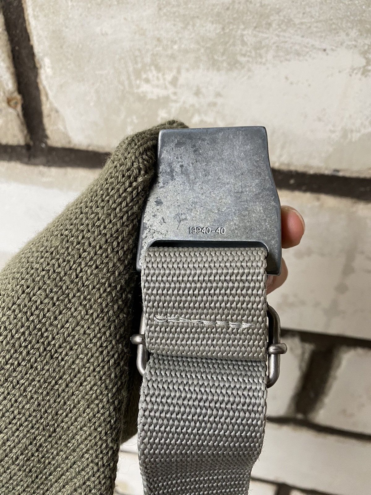 Japanese Brand × Replay y2k Replay canvas tape belt Size ONE SIZE - 8 Thumbnail