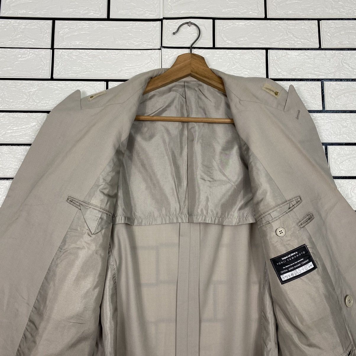 Yohji Yamamoto 📌Vintage Coats Jacket Yohji Yamamoto Central Japan Railway Size US M / EU 48-50 / 2 - 15 Thumbnail