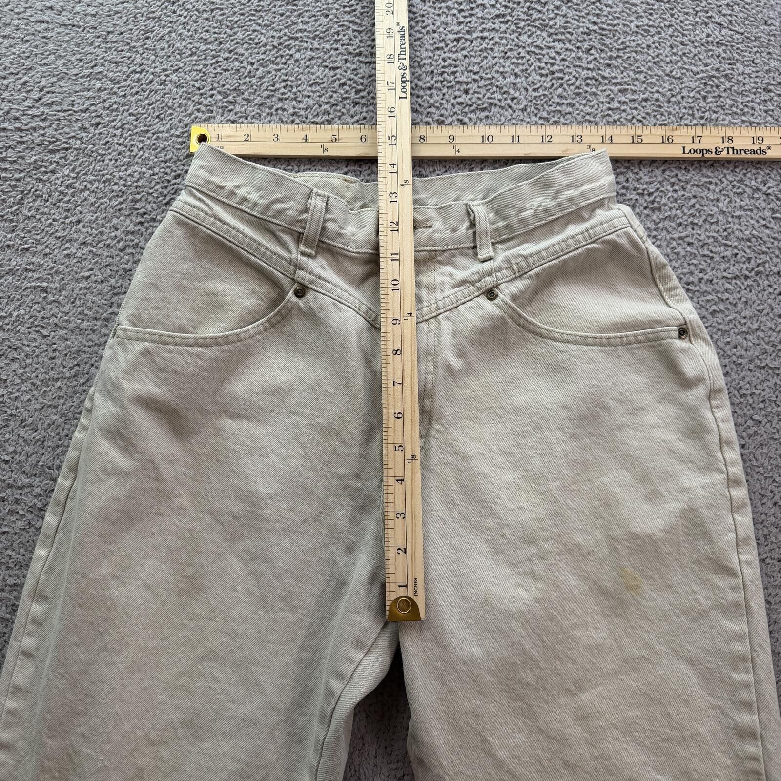 L.L. Bean Vintage 90s LL Bean Denim Mom Jeans Womens 30x26 High Rise Size 28" / US 6 / IT 42 - 3 Thumbnail