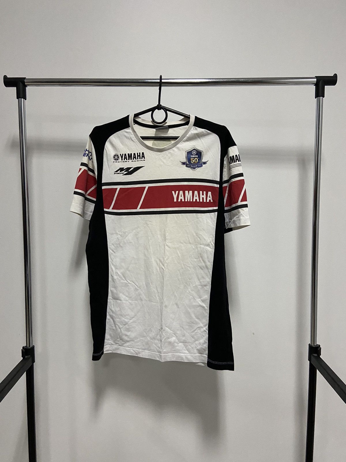 Vintage × Yamaha Yamaha Vintage T Shirt Racing Big Logo Moto Size US M / EU 48-50 / 2 - 1 Thumbnail