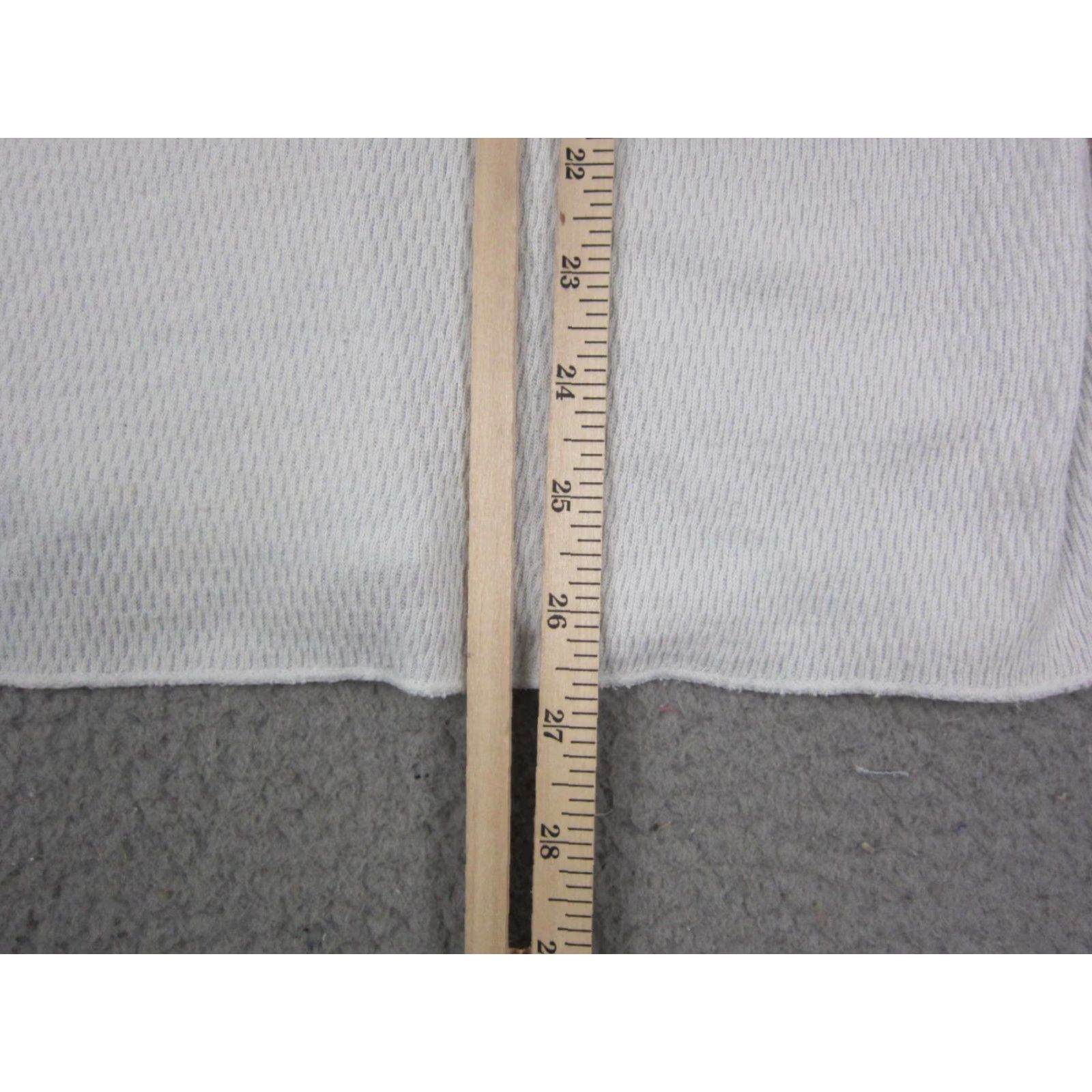 Merona VINTAGE Merona Shirt Mens M Creme Waffle Knit Thermal Long Sleeve Crewneck Size US M / EU 48-50 / 2 - 7 Thumbnail