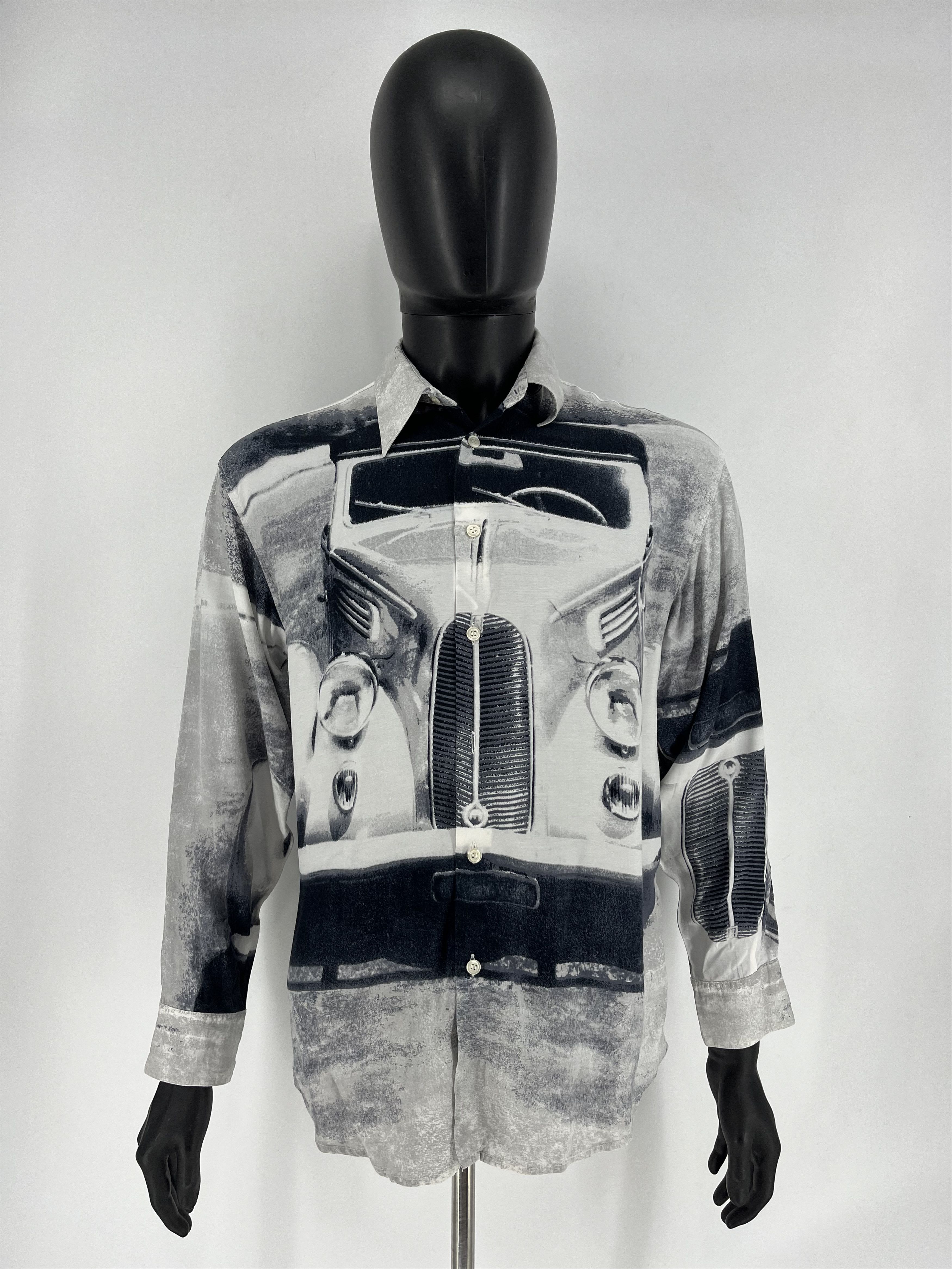 Band Tees × Vintage Vintage Art Y2K 90s Hawaiian Horse Shirt Retro Auto Travis Size US M / EU 48-50 / 2 - 3 Thumbnail