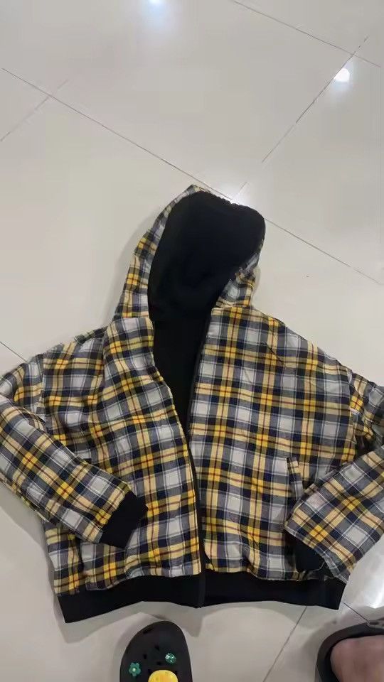 Other Reversible Plaid Luxury Hoodie Sweatshirt Size US M / EU 48-50 / 2 - 3 Thumbnail