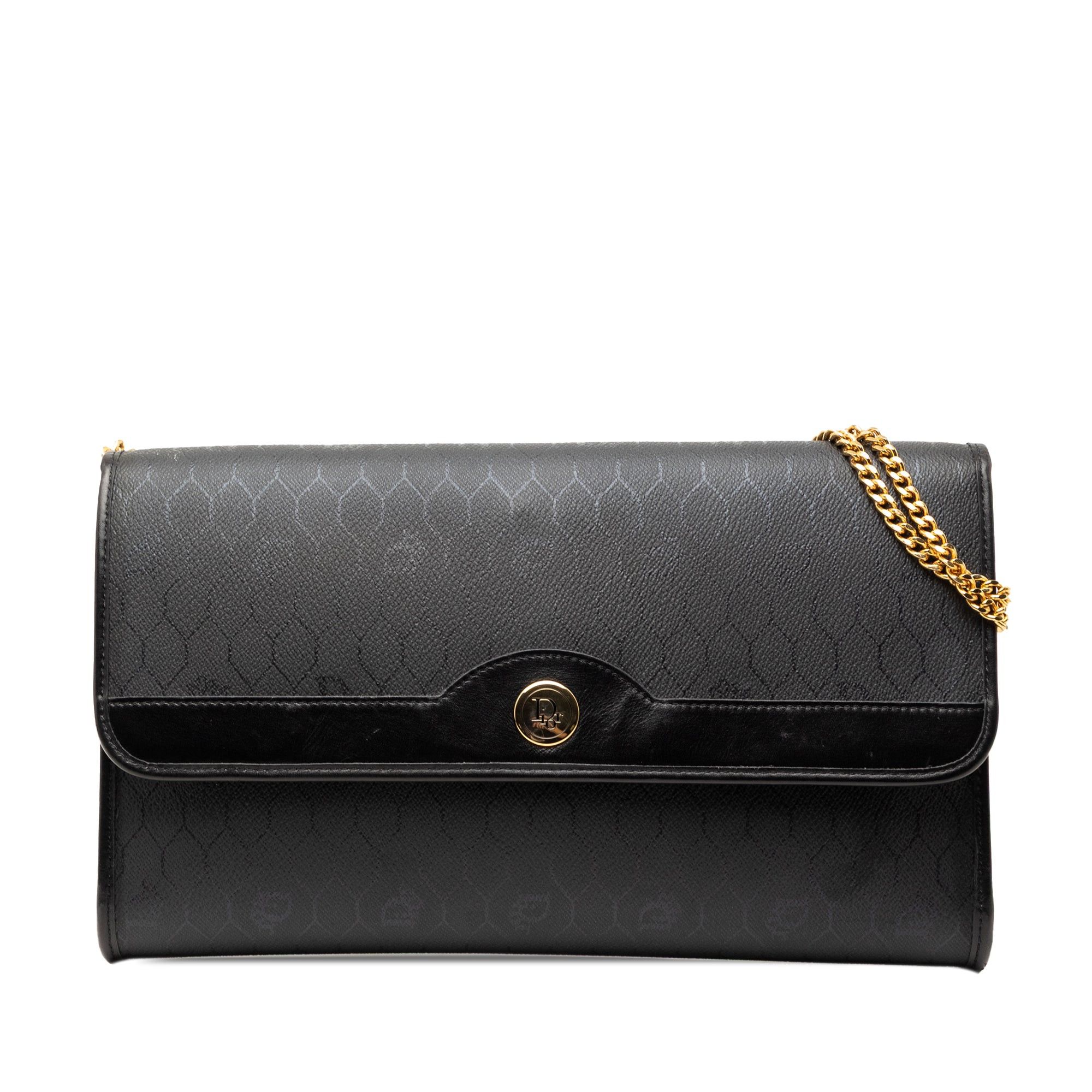 Dior Honeycomb Coated Canvas Chain Crossbody Size ONE SIZE - 1 Thumbnail