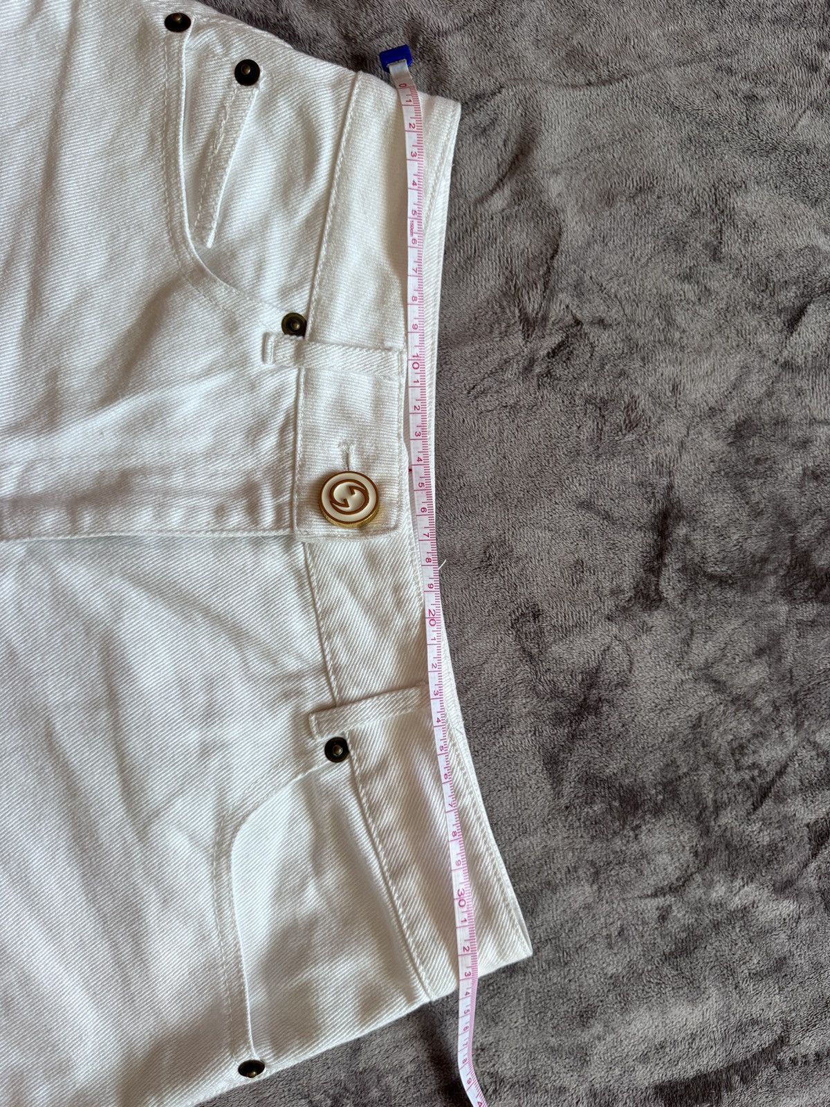 Gucci Women’s denim mini shorts Gucci Size 25" / US 0 / IT 36 - 12 Thumbnail