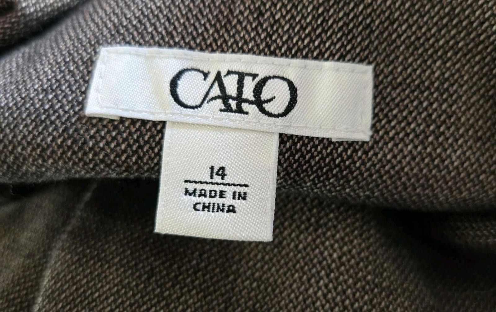 Cartoon Network Cato Womens Dress Casual Pants Slacks Wide Leg Light Brown S Size 36" / US 14 / IT 50 - 11 Thumbnail