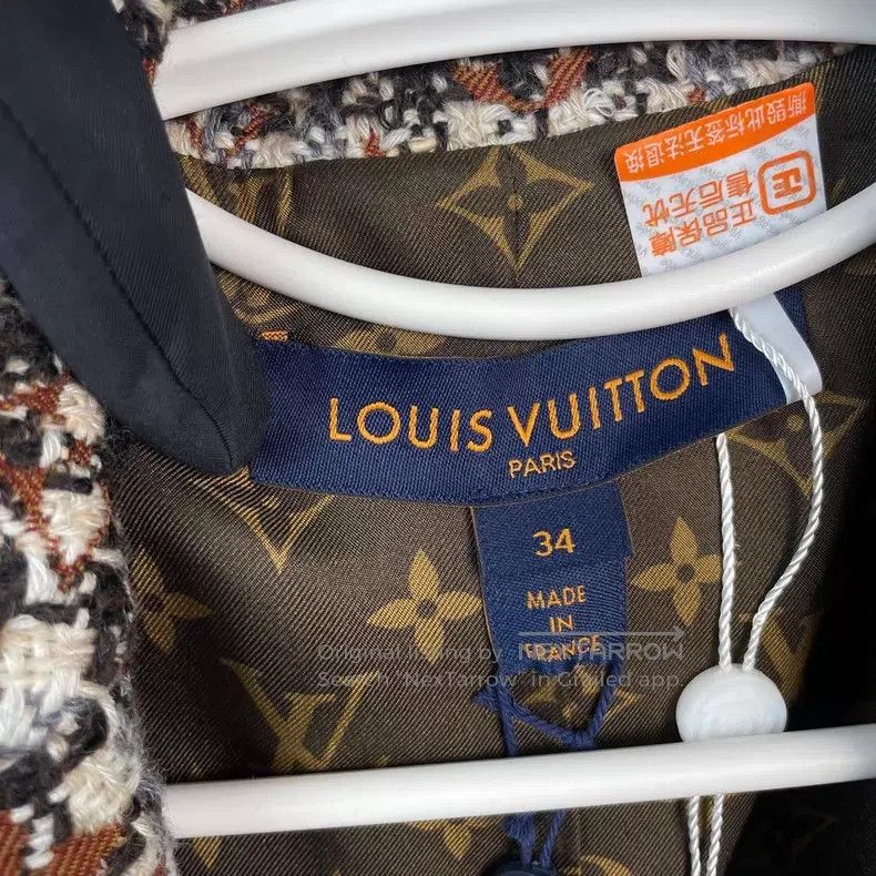 Louis Vuitton Louis Vuitton Tweed blazer jacket Size XXS / US 00 / IT 34 - 7 Thumbnail