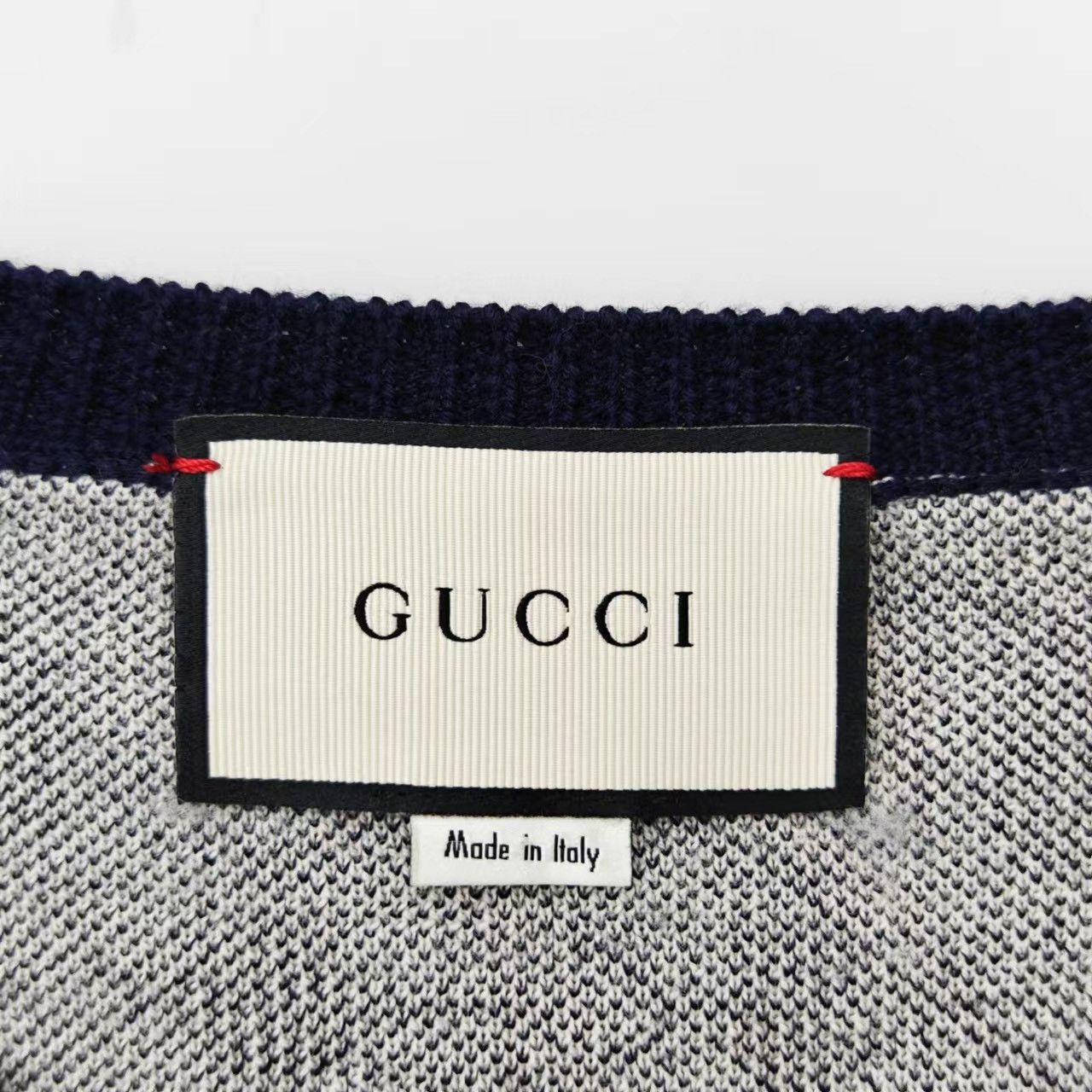 Gucci Gucci Double G ribbed V-neck sweater 2501-Nextarrow Size US M / EU 48-50 / 2 - 3 Thumbnail