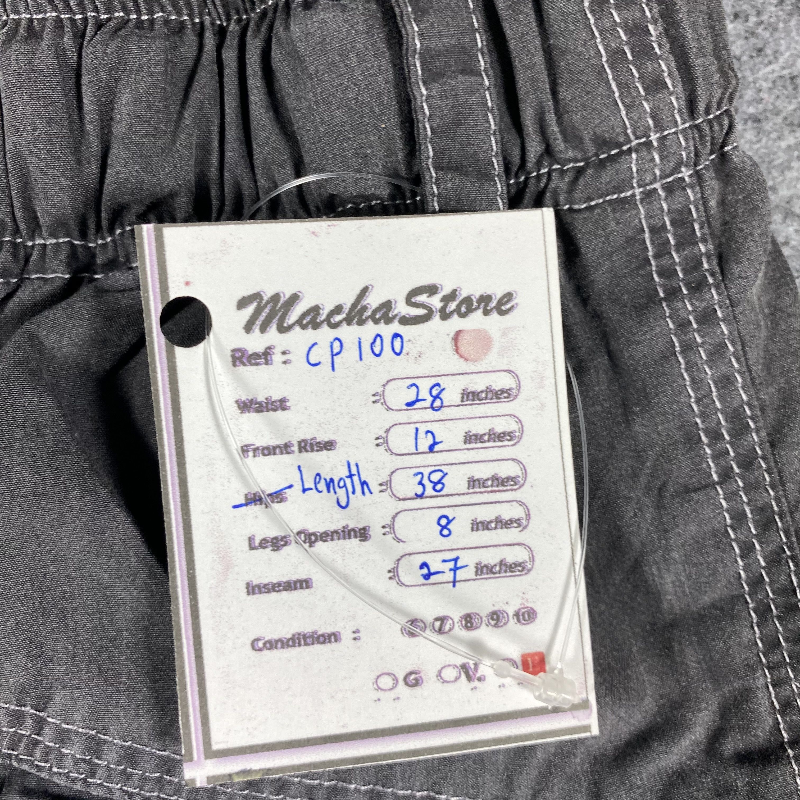 Japanese Brand Japanese Faded Piko Multipocket Tactical Cargo Pants Size US 28 / EU 44 - 11 Thumbnail