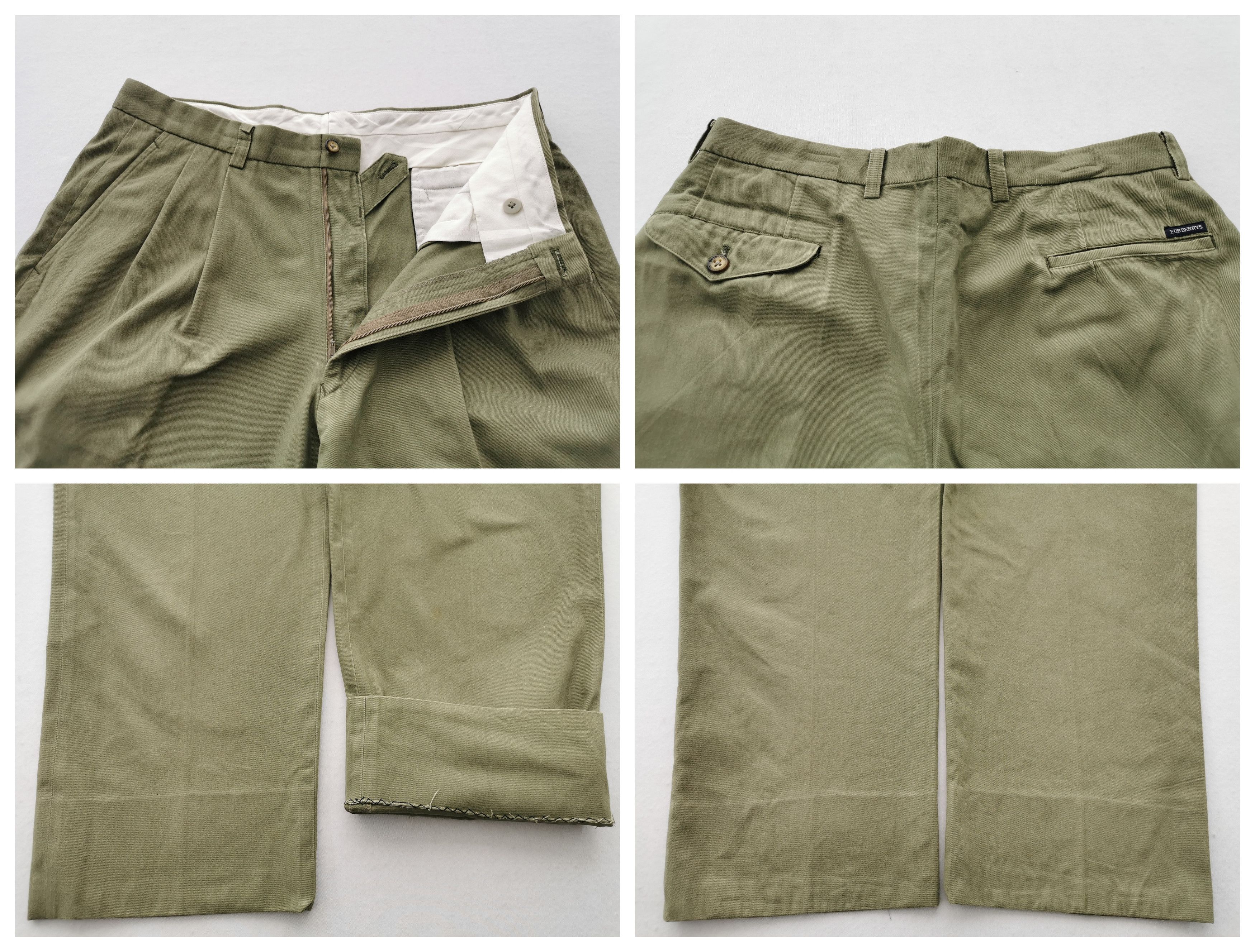 Burberry Vintage Burberry Trouser Pants Made In Japan Size 31 Size US 31 - 8 Thumbnail