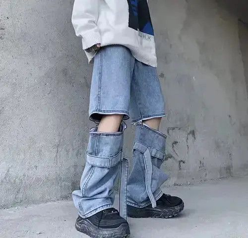 Jean Custom denim jeans Size US 32 / EU 48 - 2 Thumbnail