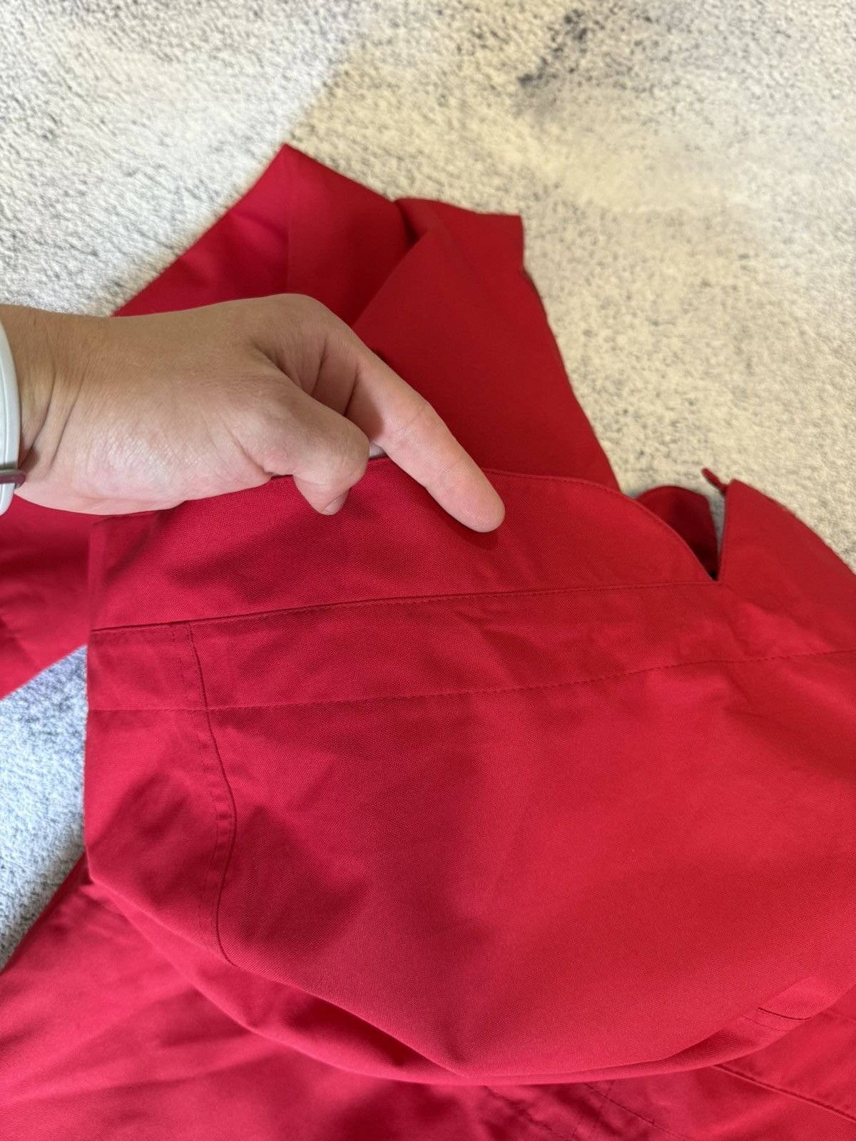 Barbour Barbour Women Parka Waterproof Mainlander Jacket Red Hooded Size XL / US 12-14 / IT 48-50 - 19 Thumbnail