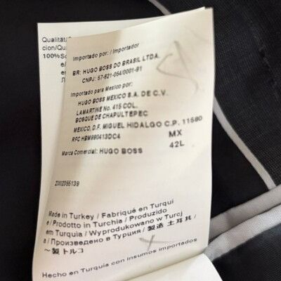 Hugo Boss Hugo Boss Pure Wool Blazer Jacket 2 Button Gray Sport Coat S Size 42L - 16 Thumbnail