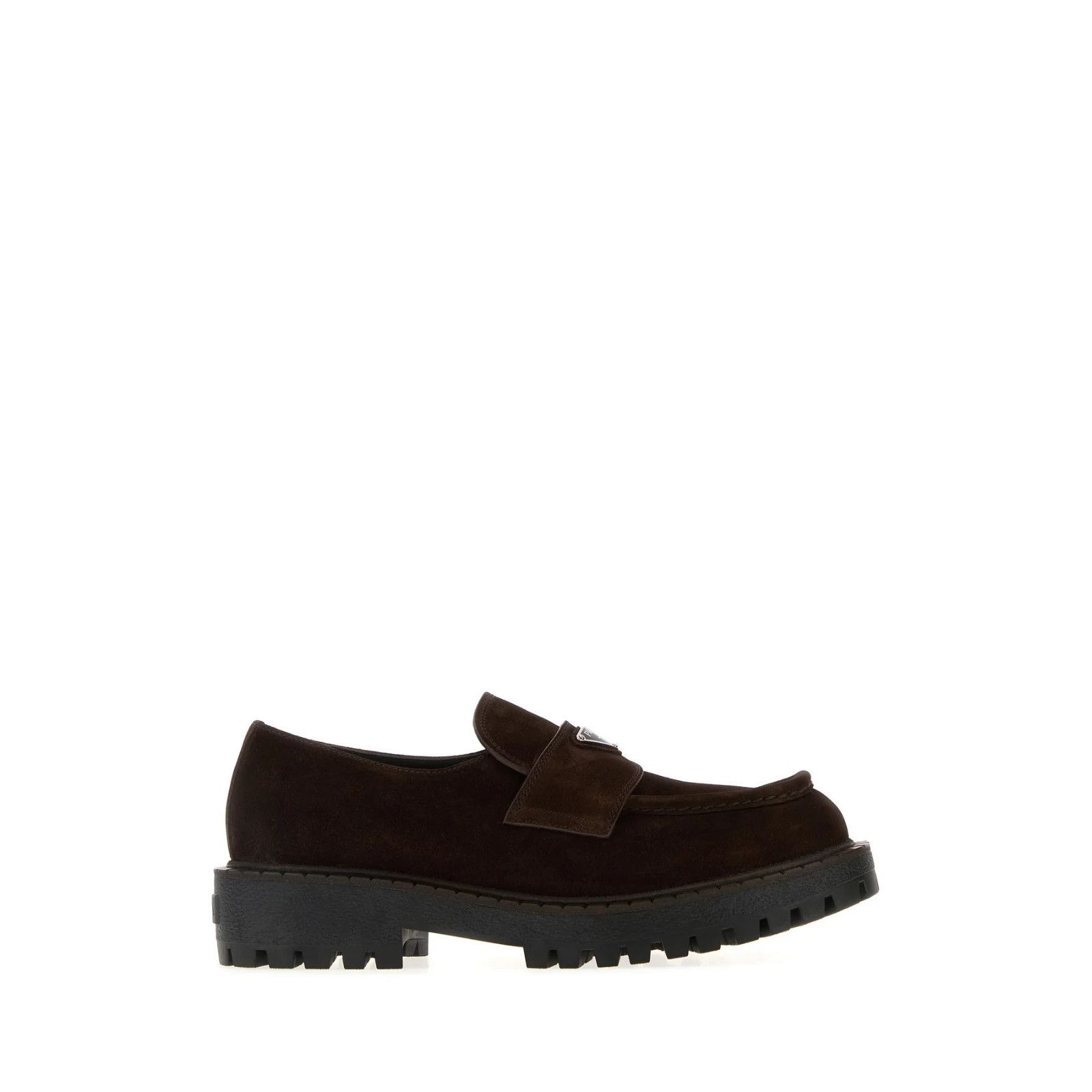 Prada PRADA Brown Suede Loafers New And Authentic (Men's size:7;) Size US 7 / EU 40 - 1 Thumbnail