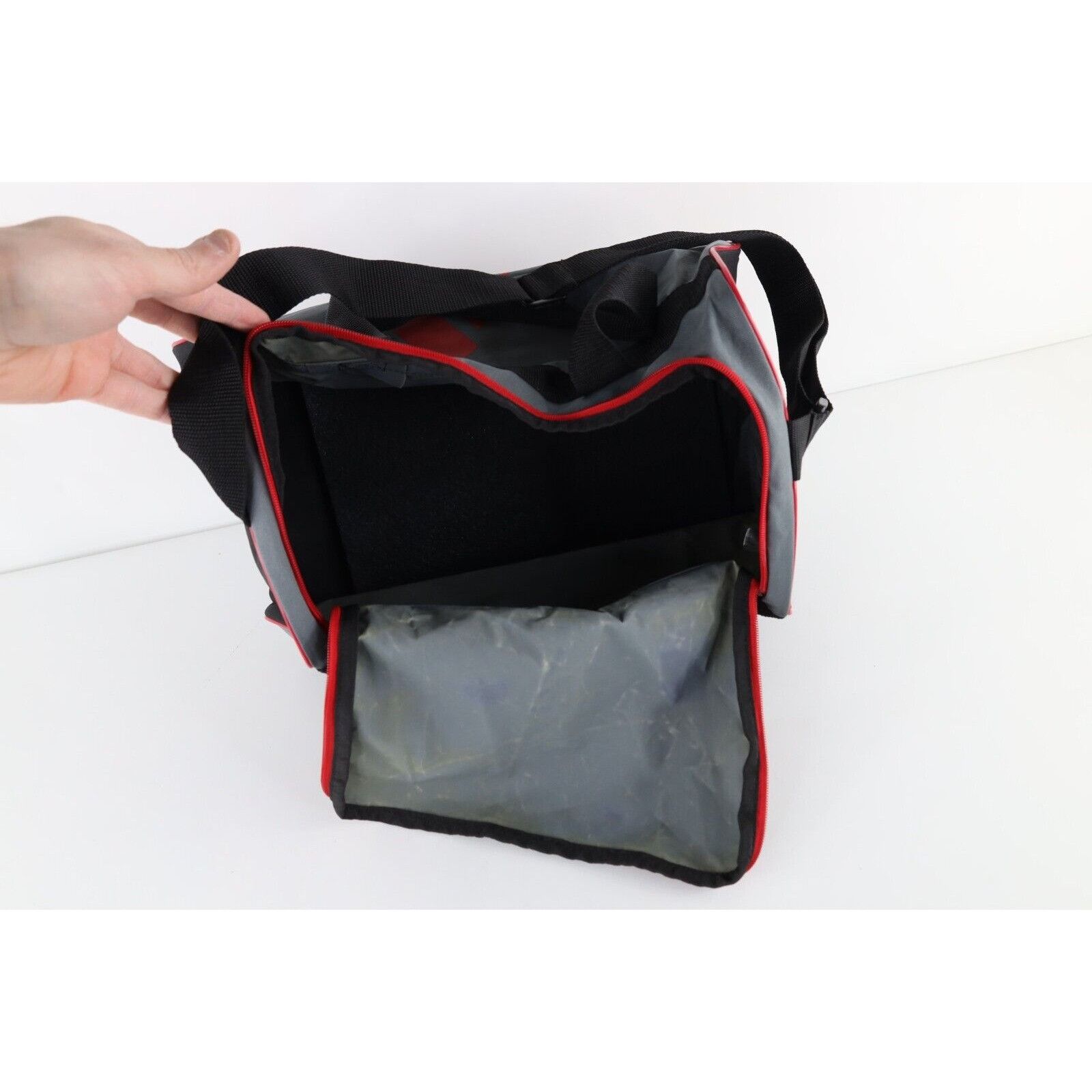 Adidas × Vintage Vintage 90s Adidas Spell Out Big Logo Handled Duffel Bag Size ONE SIZE - 9 Thumbnail