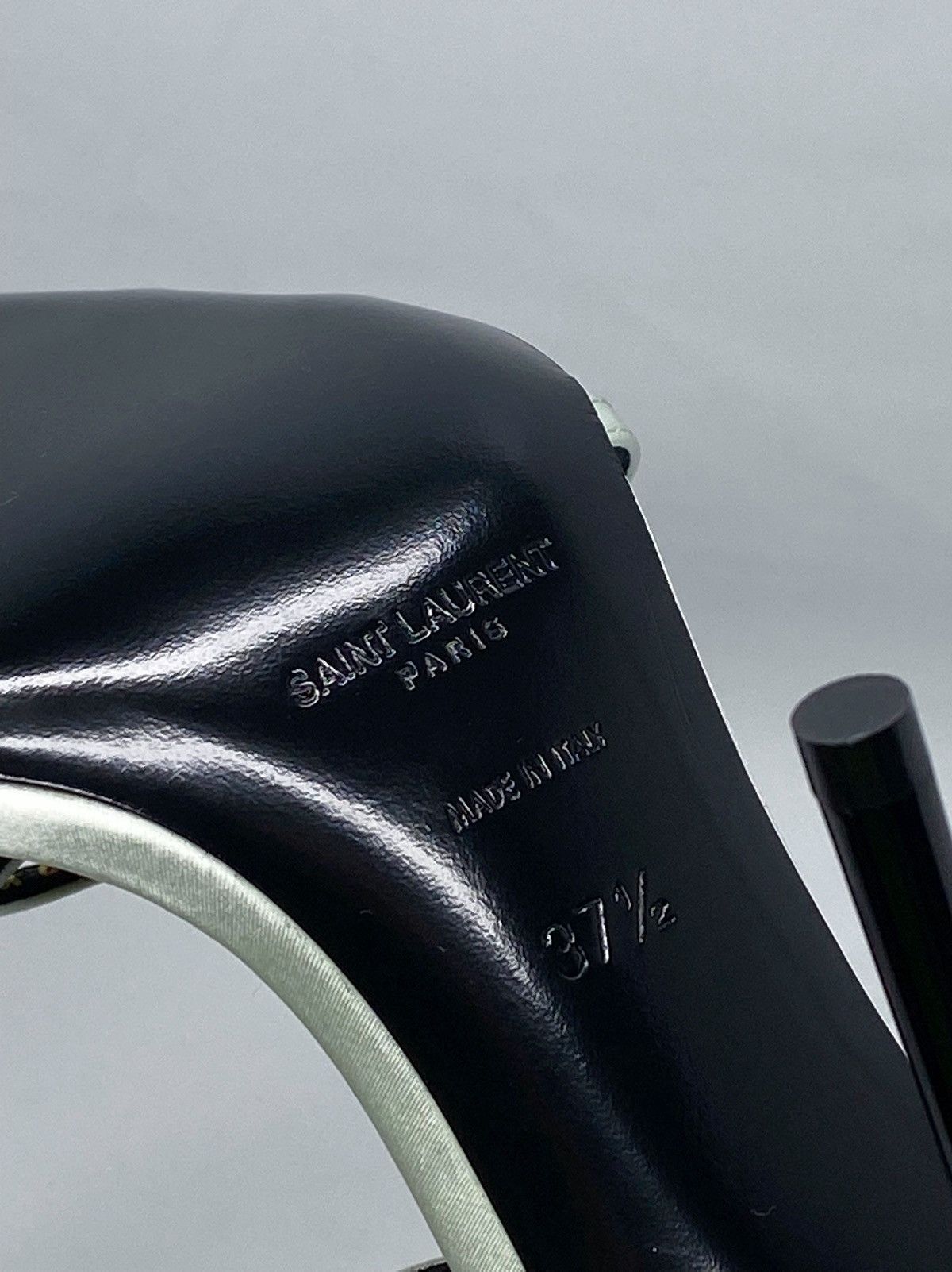 Yves Saint Laurent Saint Laurent Nuit 105mm high-heeled sandals size 37.5 Size US 7.5 / IT 37.5 - 15 Thumbnail