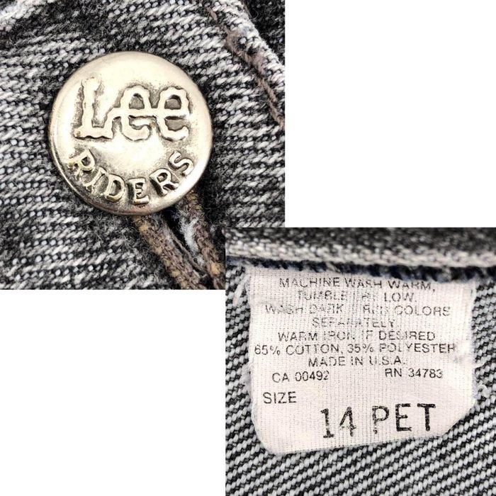 Lee Lee Riders gray frosted denim jeans 90s 1990s vintage Grailed