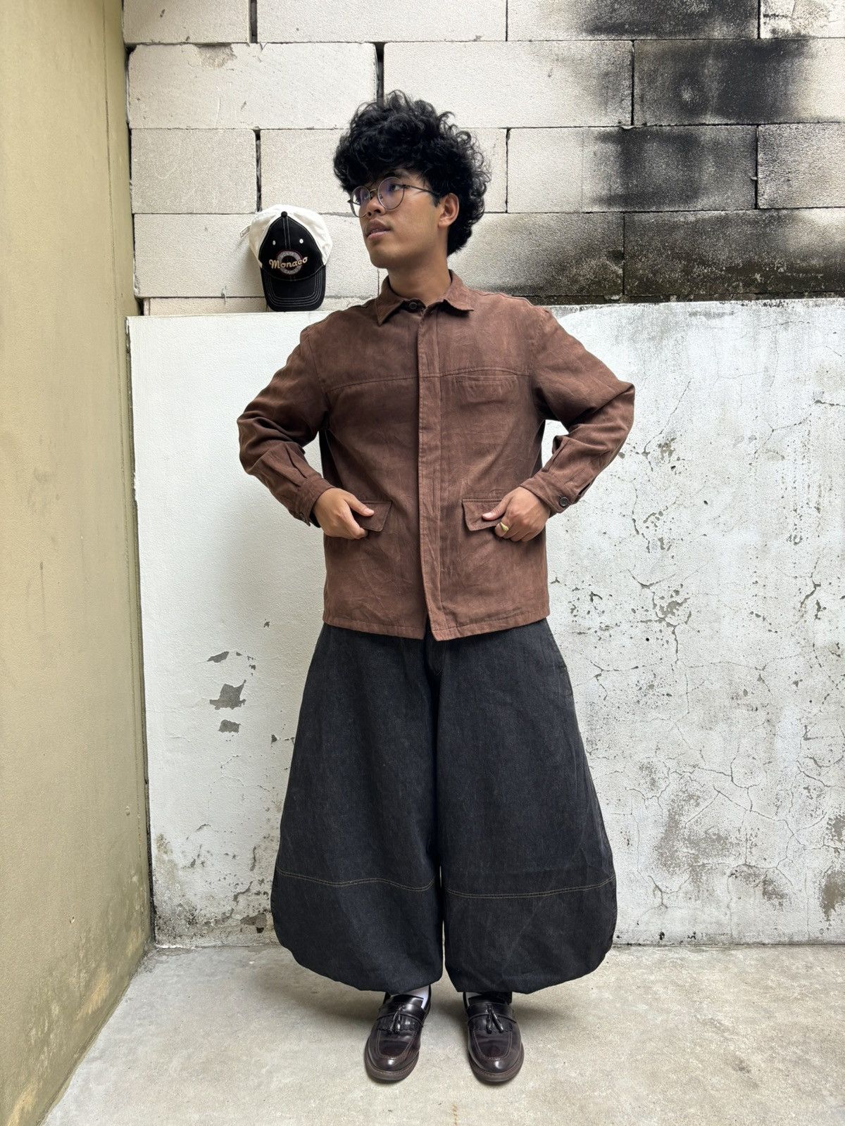 Japanese Brand SAN DAN TOBI DENIM JEANS PANTS JAPANESE WORKWEAR Size US 33 - 14 Thumbnail