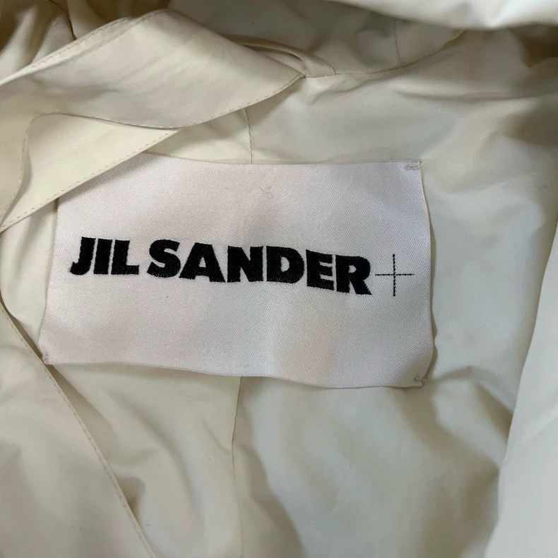 Jil Sander Jil Sander goose-yellow long checkered down jacket Size XXS / US 00 / IT 34 - 6 Thumbnail