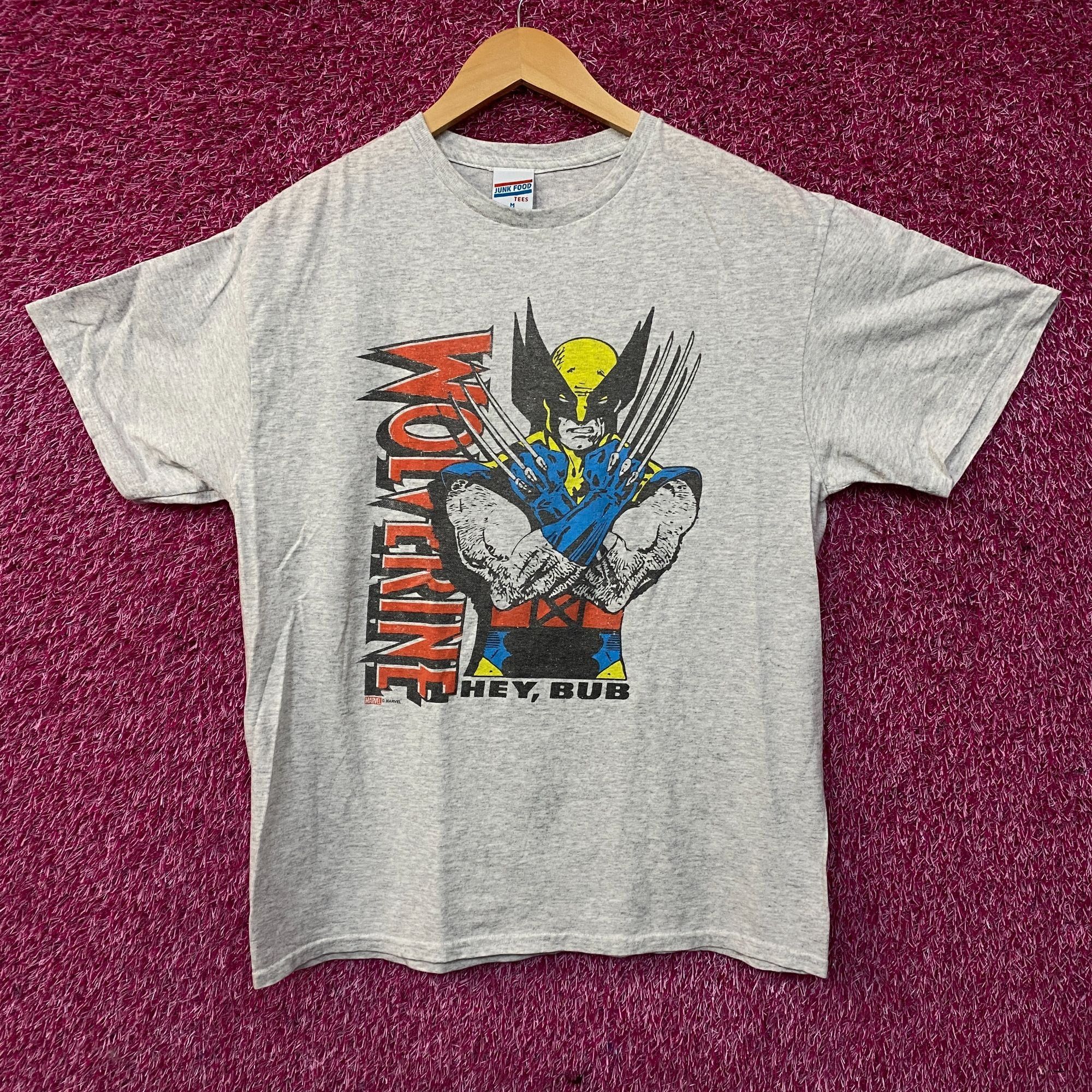 Marvel Comics Junk Food Marvel Wolverine Hey Bud Graphic T-Shirt Medium Size US M / EU 48-50 / 2 - 1 Thumbnail