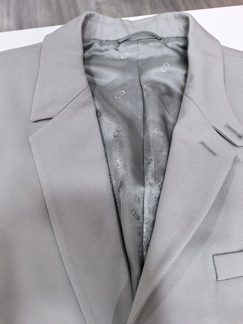 Dior Dior Men's gray single-breasted suit 2502-Nextarrow Size 52R - 2 Thumbnail