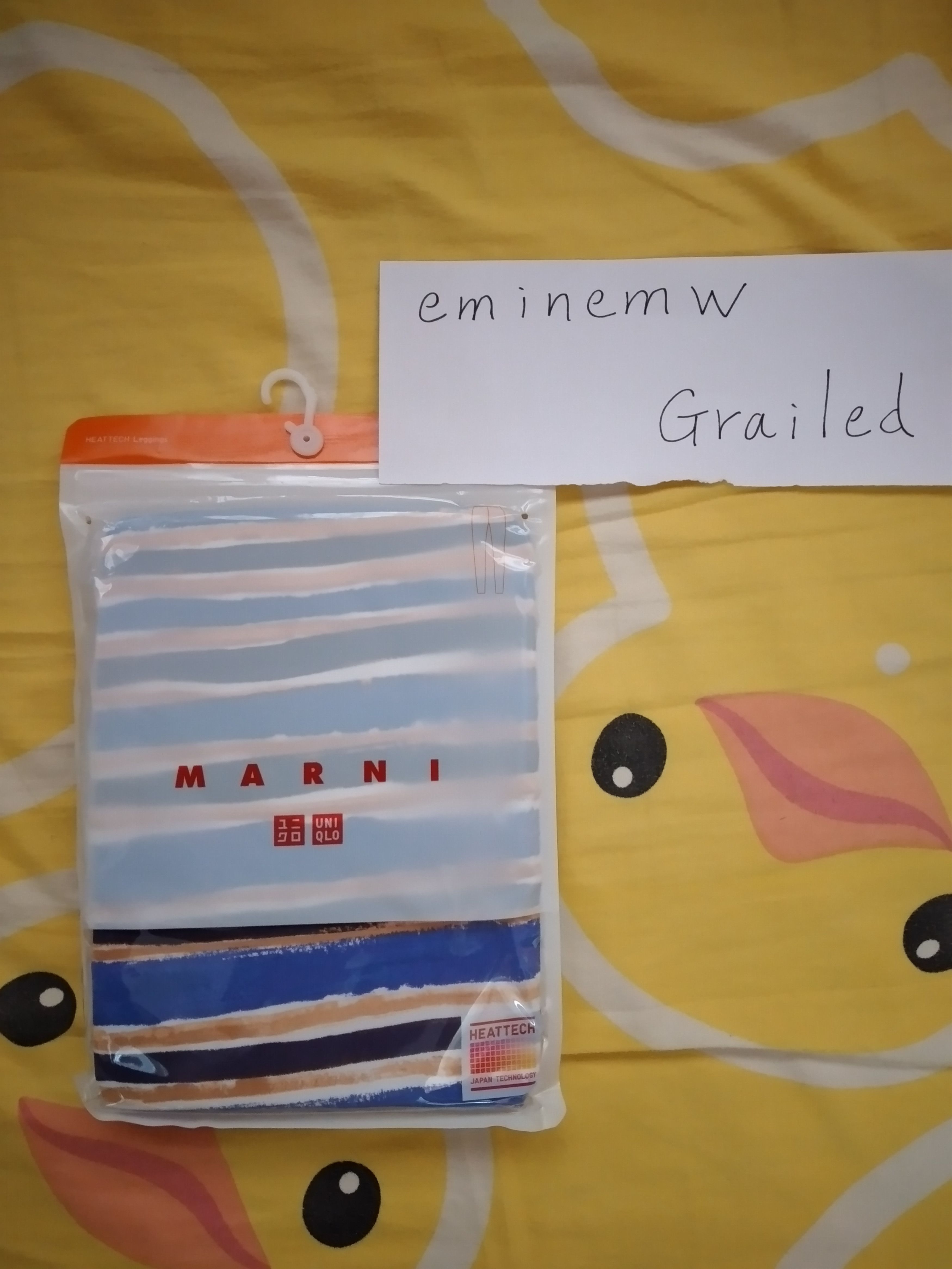 Japanese Brand Size S UNIQLO X MARNI HEATTECH LEGGINGS Size 24" / US 00 / IT 34 - 2 Thumbnail